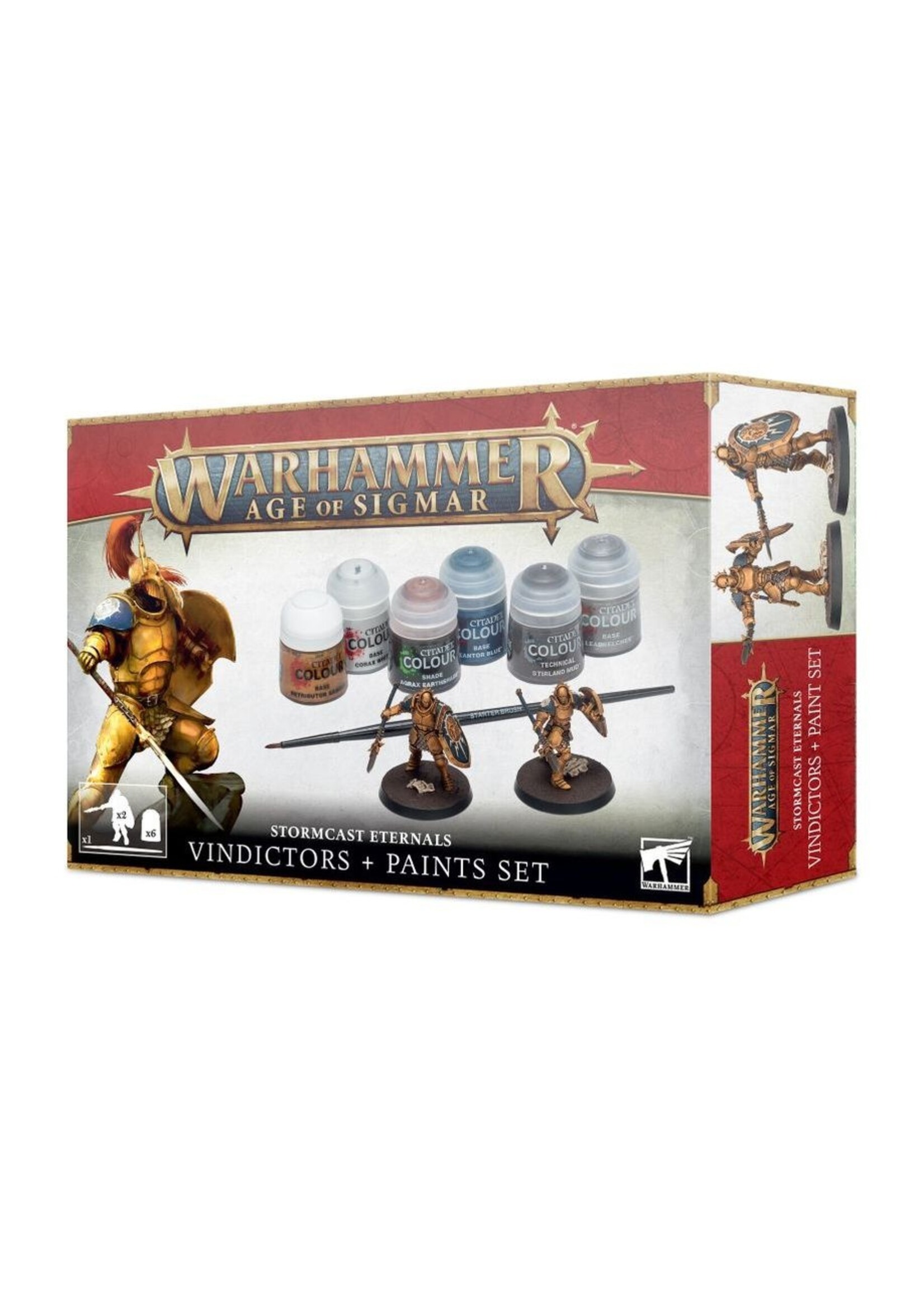 Warhammer: age of sigmar Warhammer: Age of Sigmar - Stormcast Eternals Vindictors + paints set