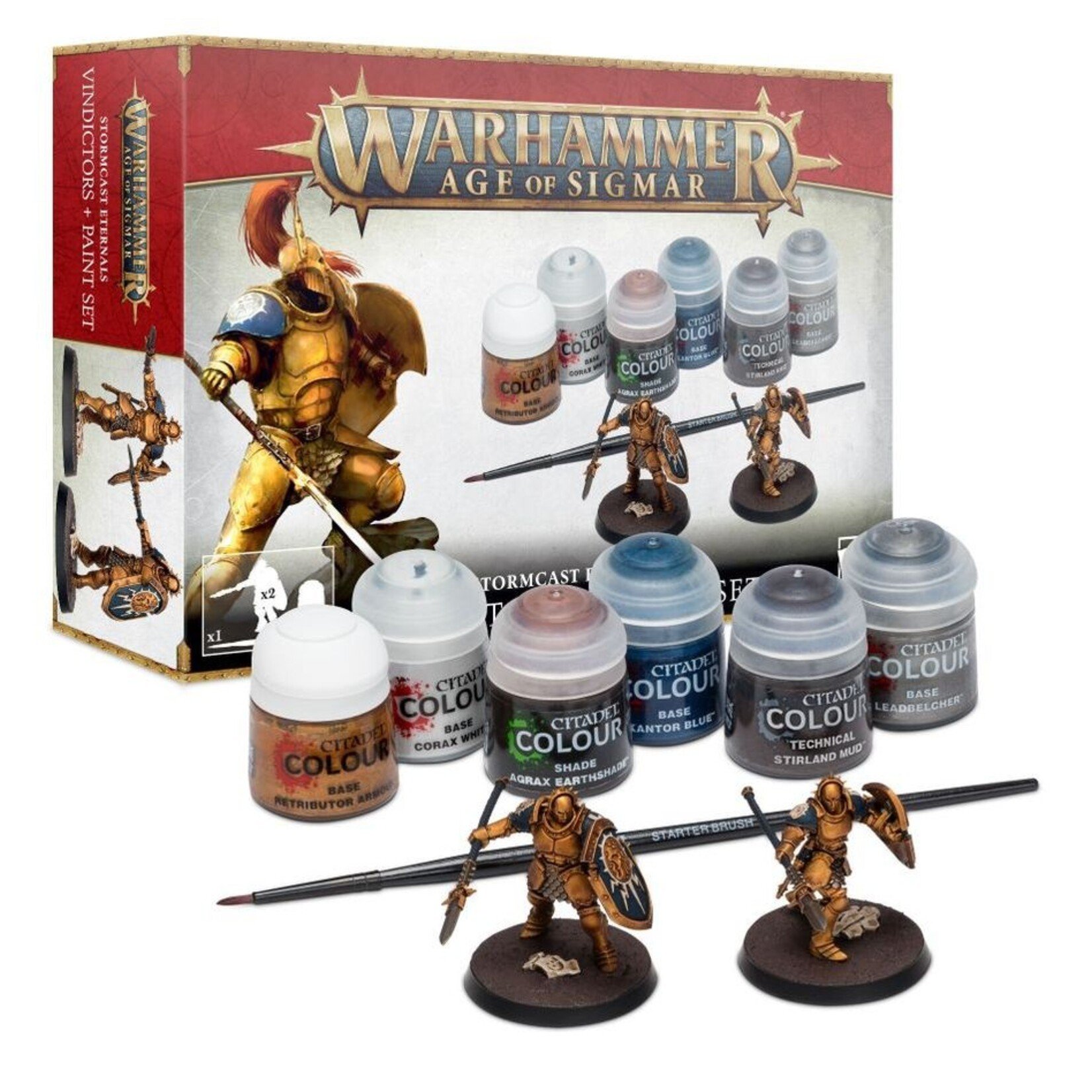 Warhammer: age of sigmar Warhammer: Age of Sigmar - Stormcast Eternals Vindictors + paints set