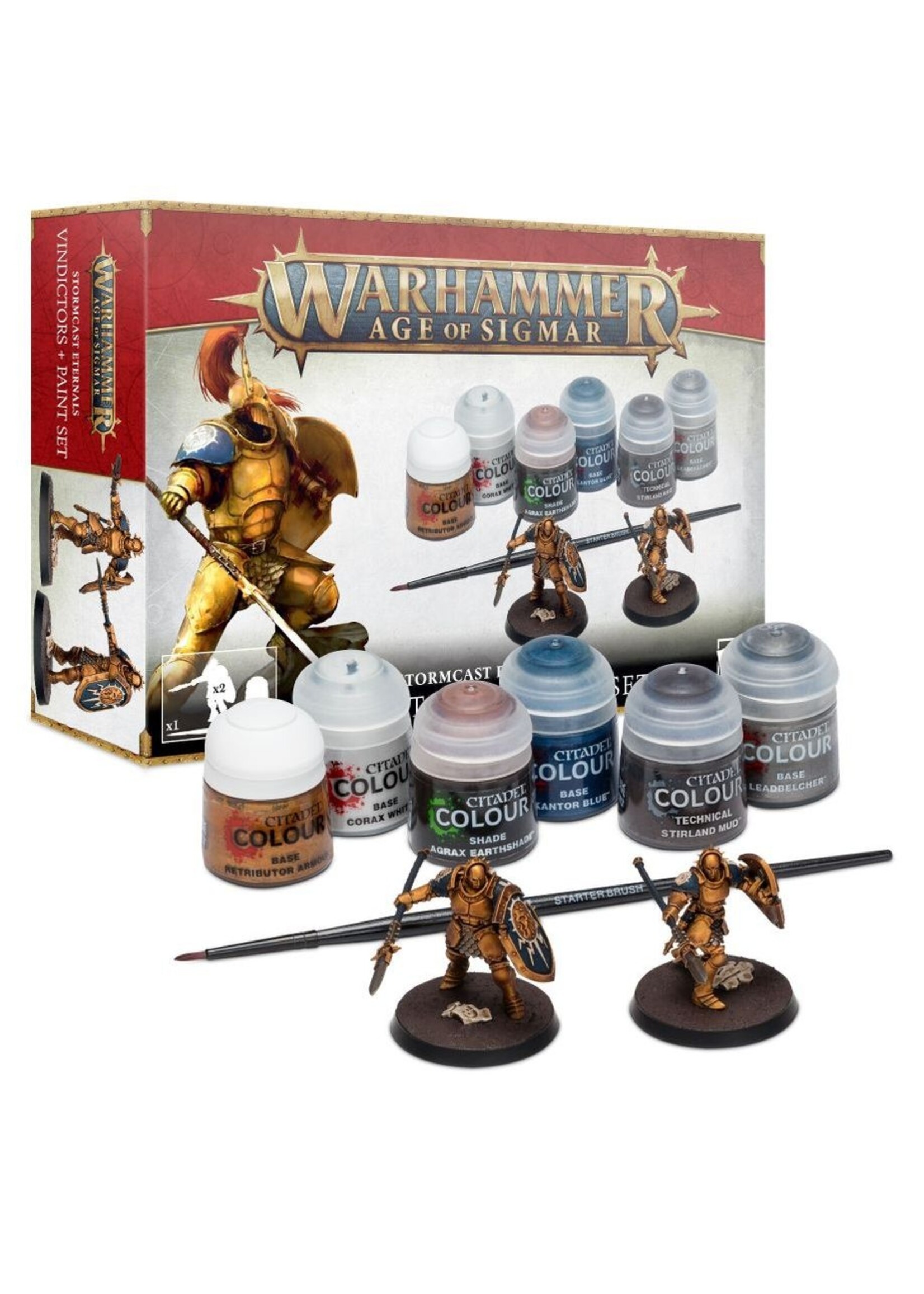 Warhammer: age of sigmar Warhammer: Age of Sigmar - Stormcast Eternals Vindictors + paints set
