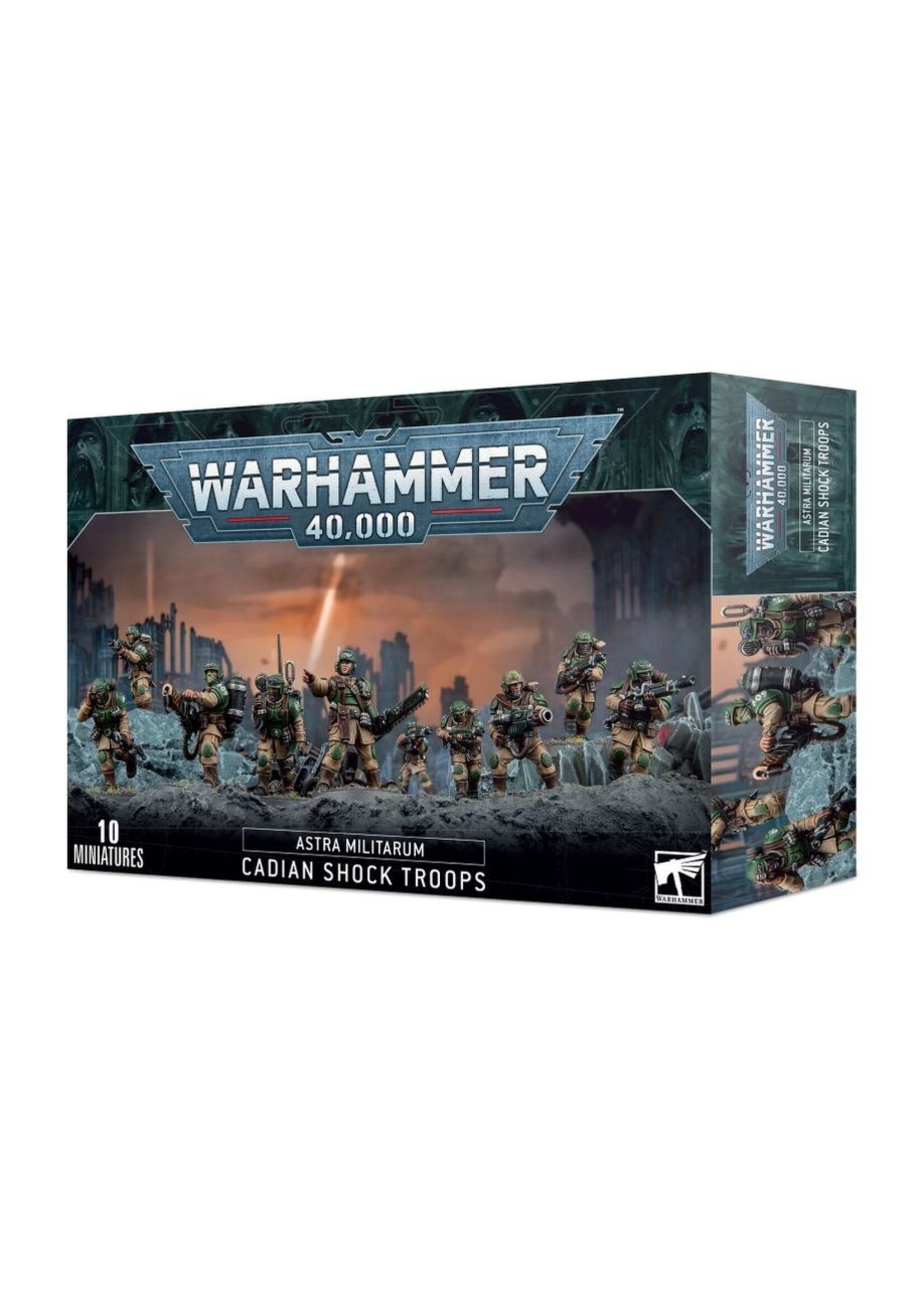 Warhammer: 40.000 Astra Militarum: Cadian Shock Troops