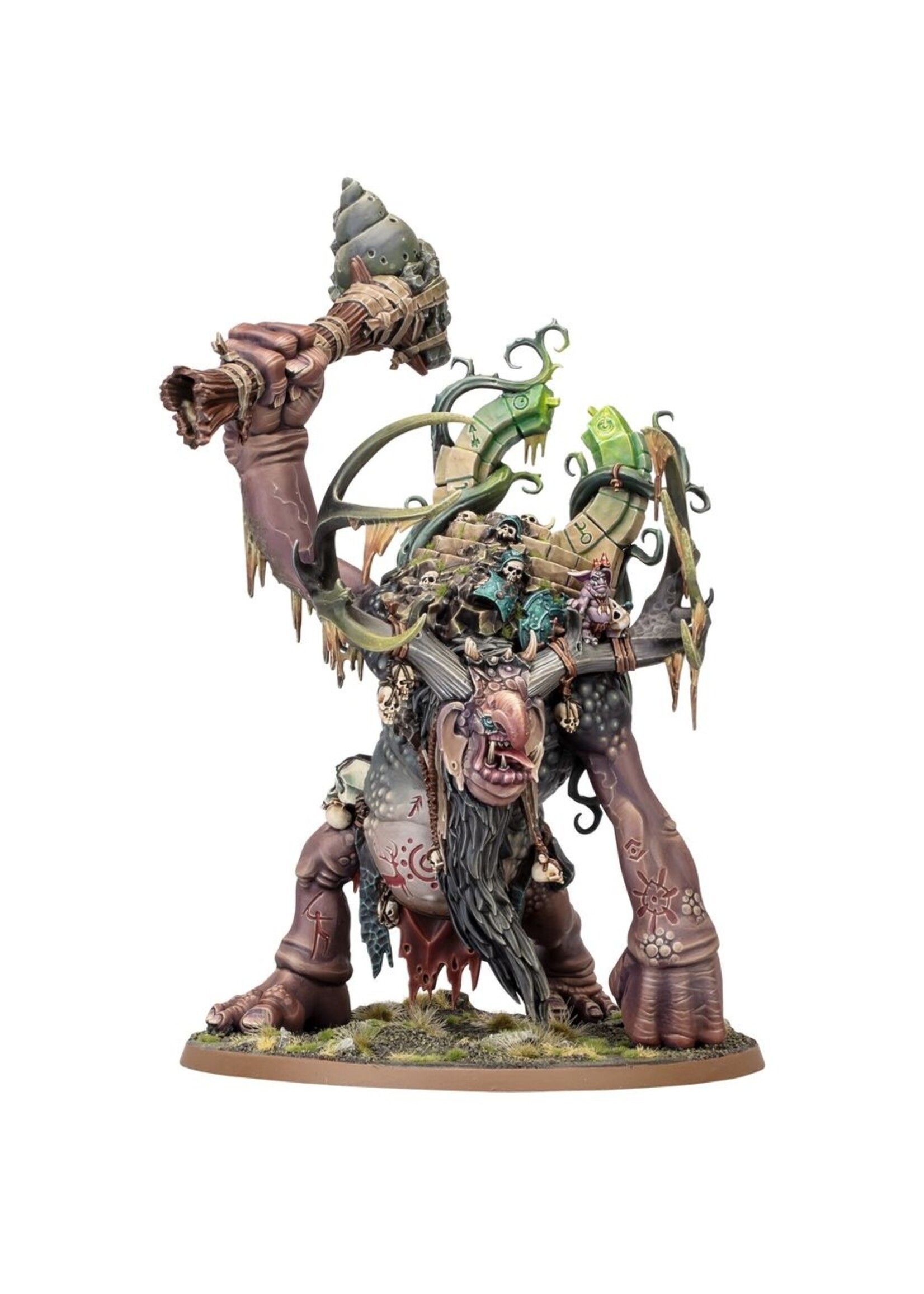 Warhammer: age of sigmar Gloomspite gitz: trugg, the troggoth king