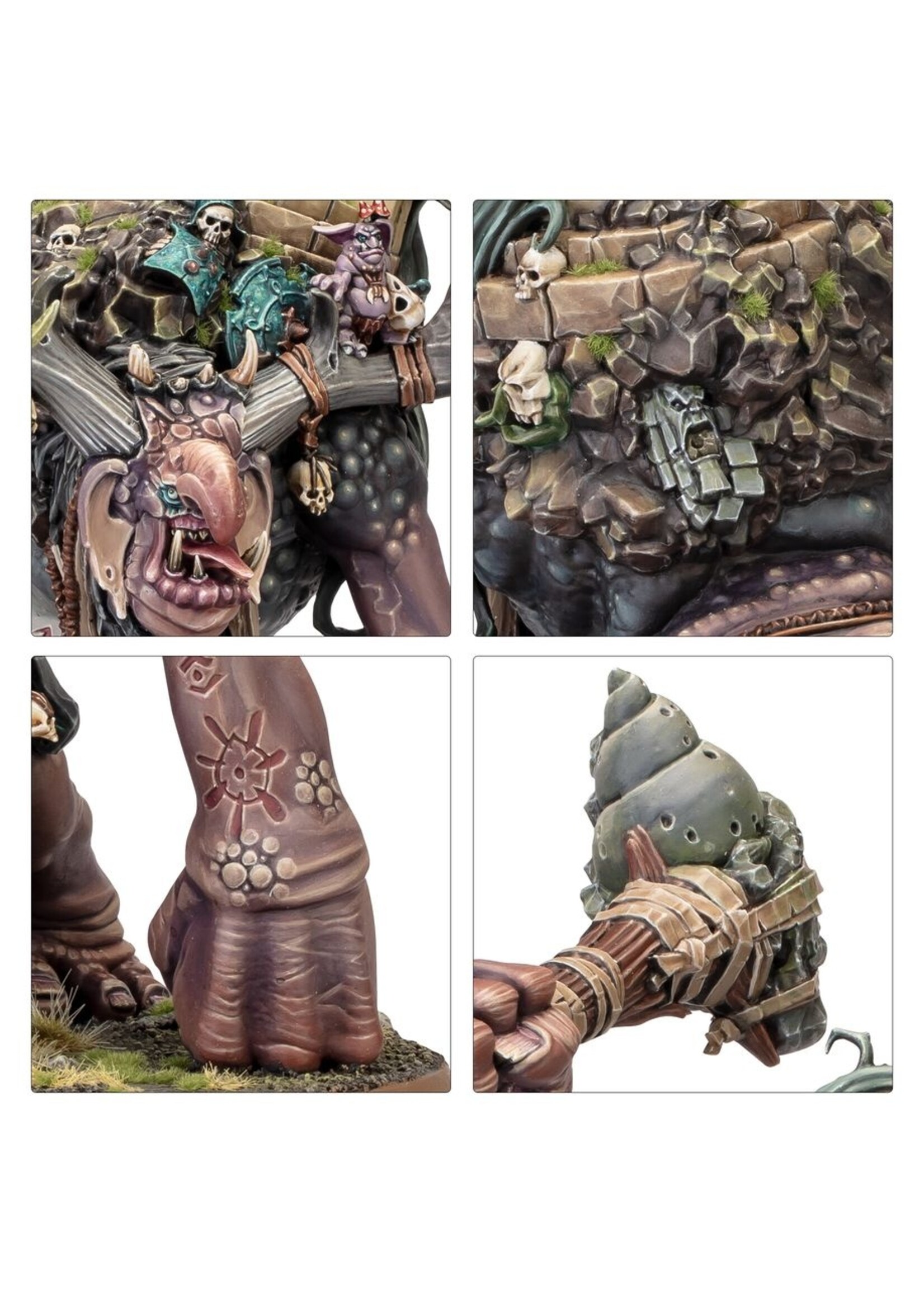 Warhammer: age of sigmar Gloomspite gitz: trugg, the troggoth king