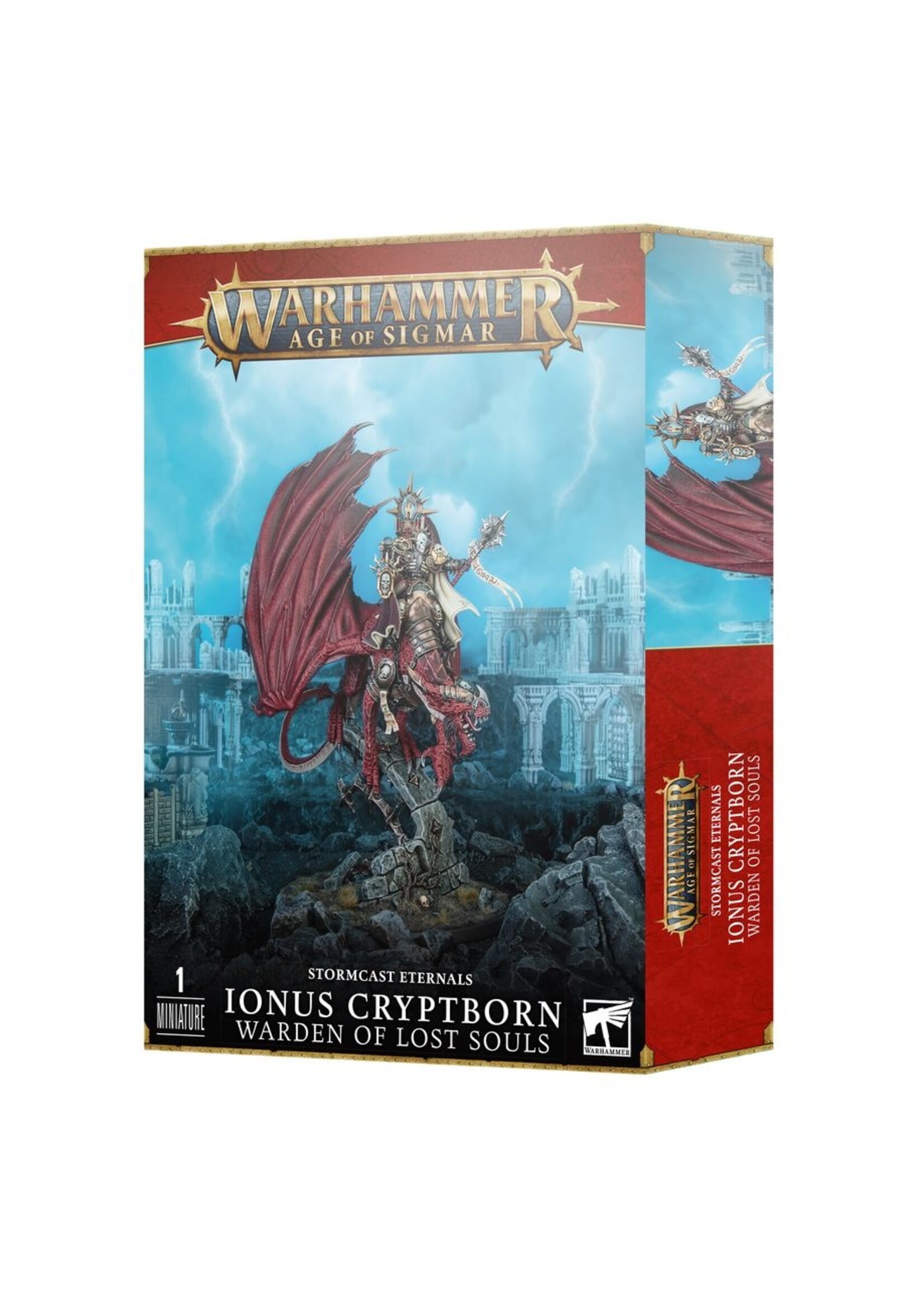 Warhammer: age of sigmar Stormcast Eternals: Ionus Cryptborn - Warden of Lost Souls