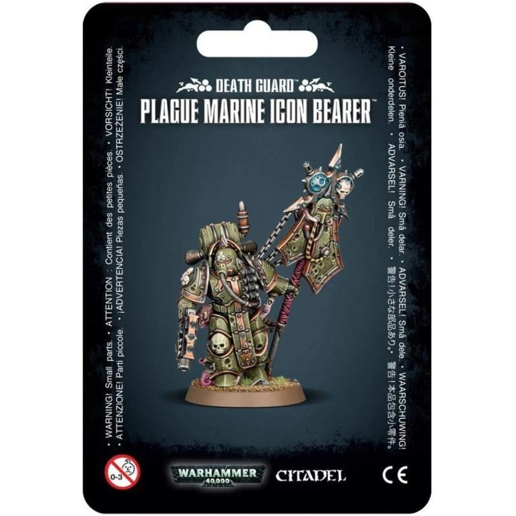 Warhammer: 40.000 Death Guard: Plague Marine Icon Bearer