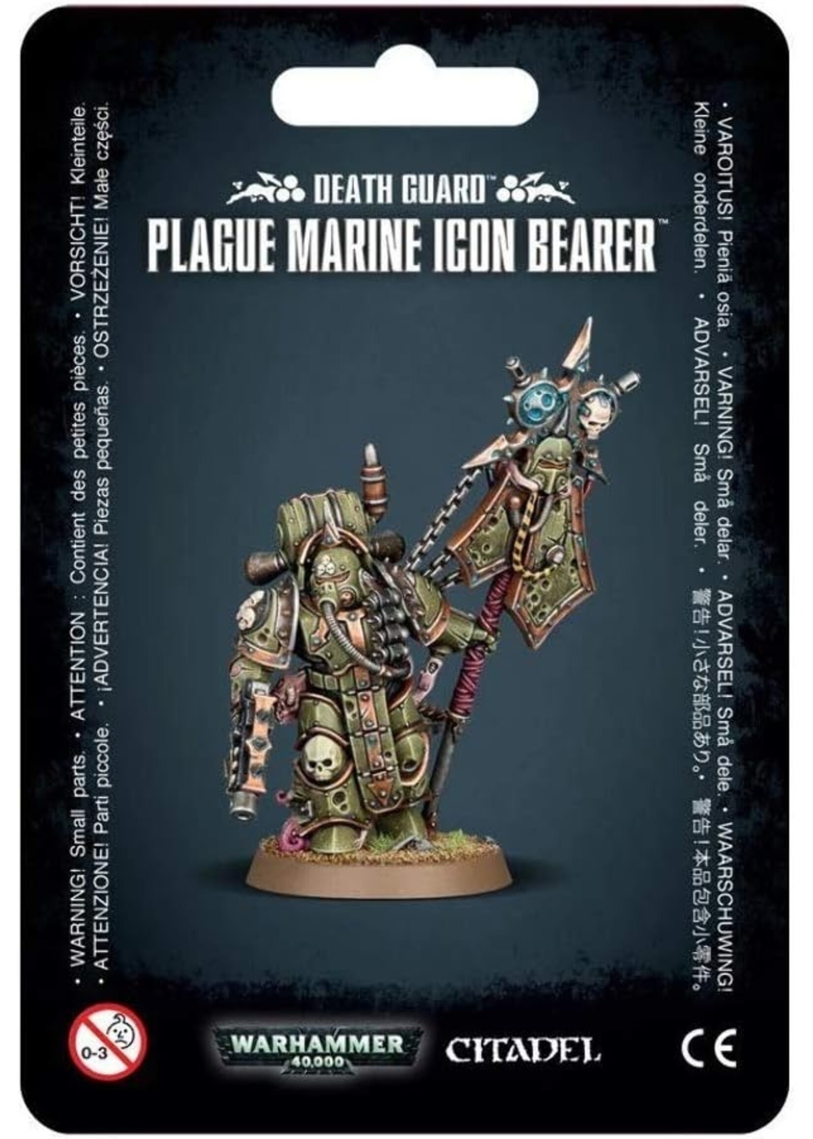 Warhammer: 40.000 Death Guard: Plague Marine Icon Bearer