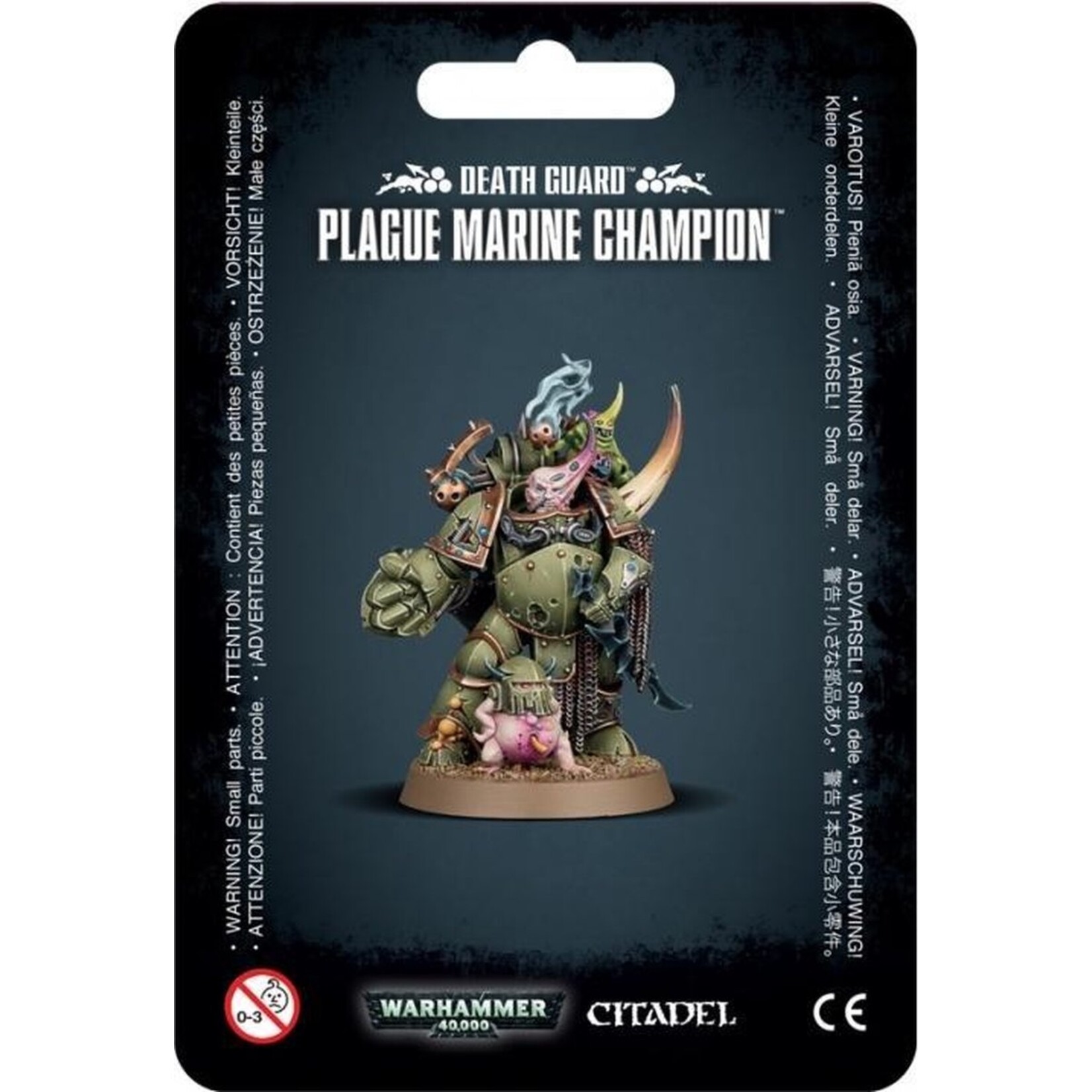 Warhammer: 40.000 Death Guard: Plague Marine Champion