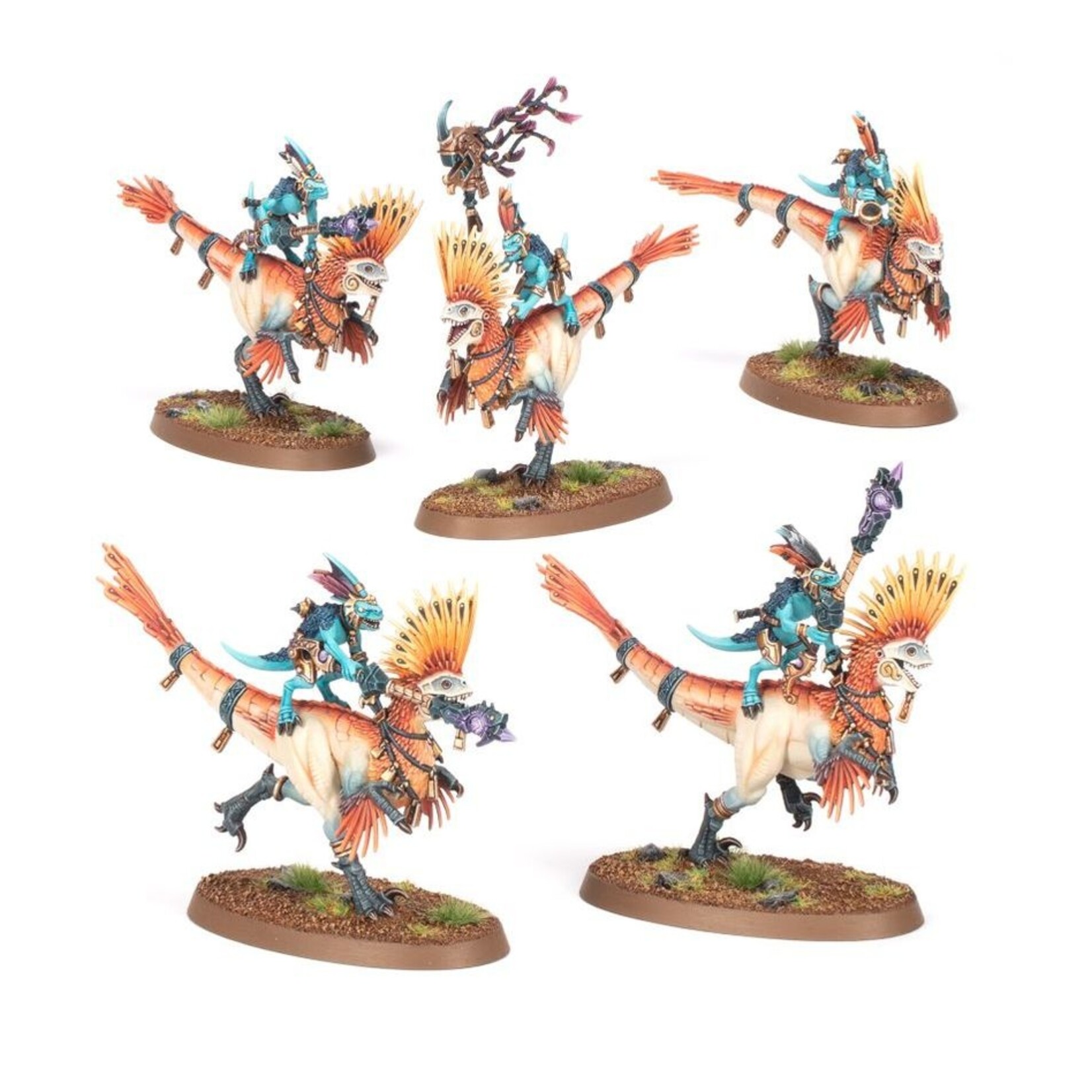 Warhammer: age of sigmar Seraphon: Raptadon chargers / Hunters