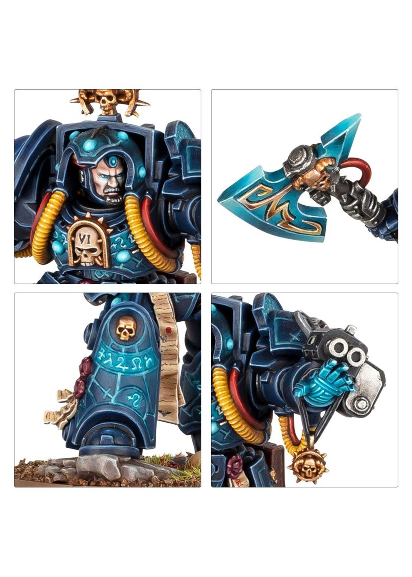 Warhammer: 40.000 Space Marines: Librarian in Terminator Armour
