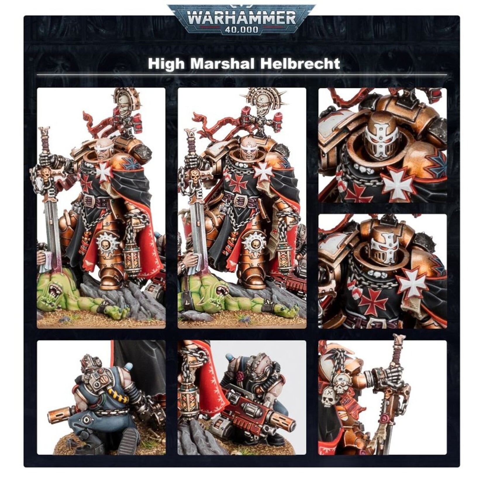 Warhammer: 40.000 Black Templars: High Marshal Helbrecht