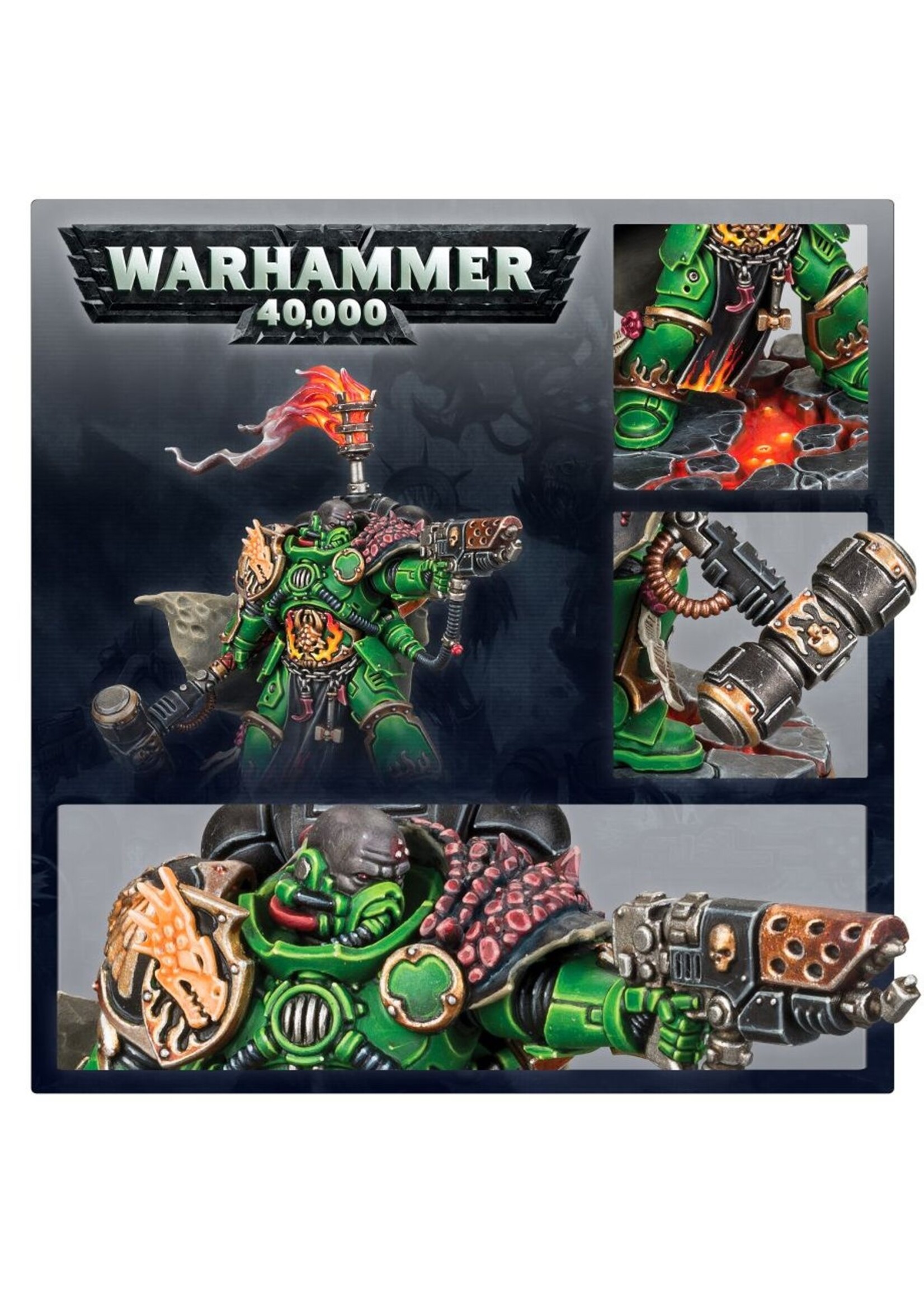 Warhammer: 40.000 Salamanders: Adrax Agatone
