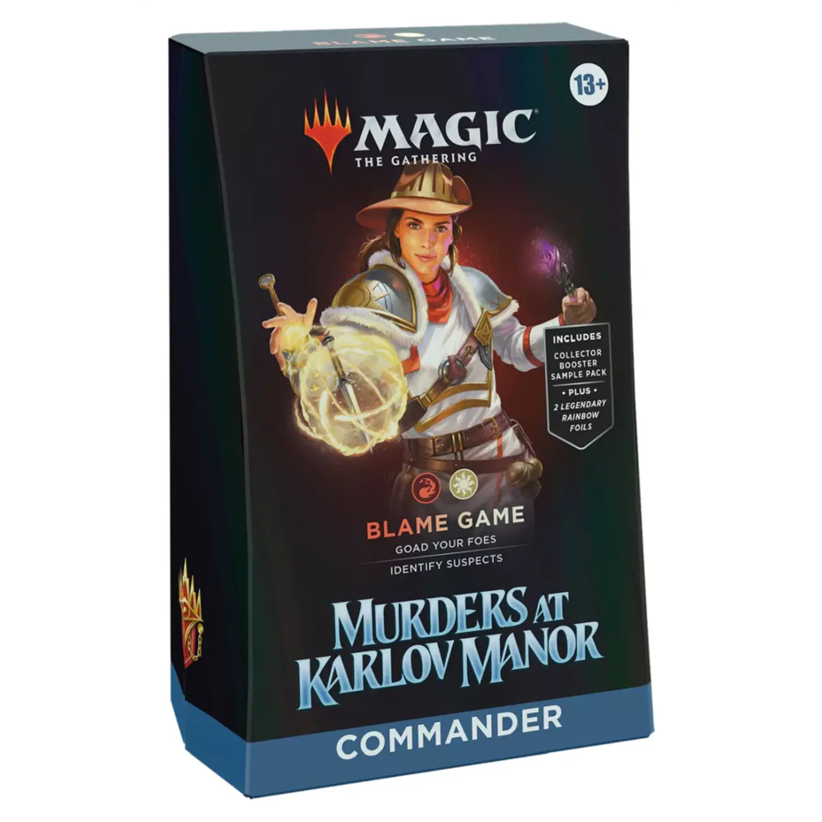 Magic the gathering Murders at karlov manor: Blame Game - Commander deck