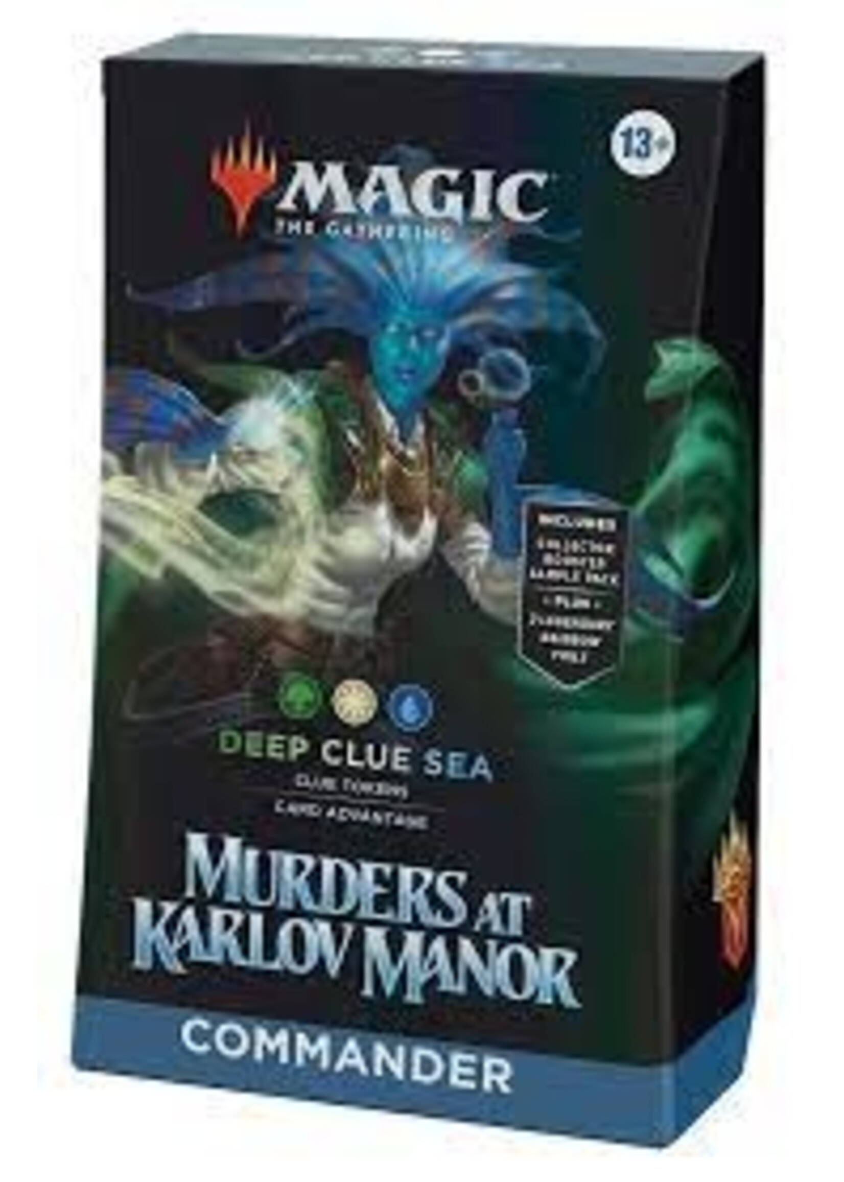 Magic the gathering Murders at karlov manor: Deep Clue Sea - Commander deck