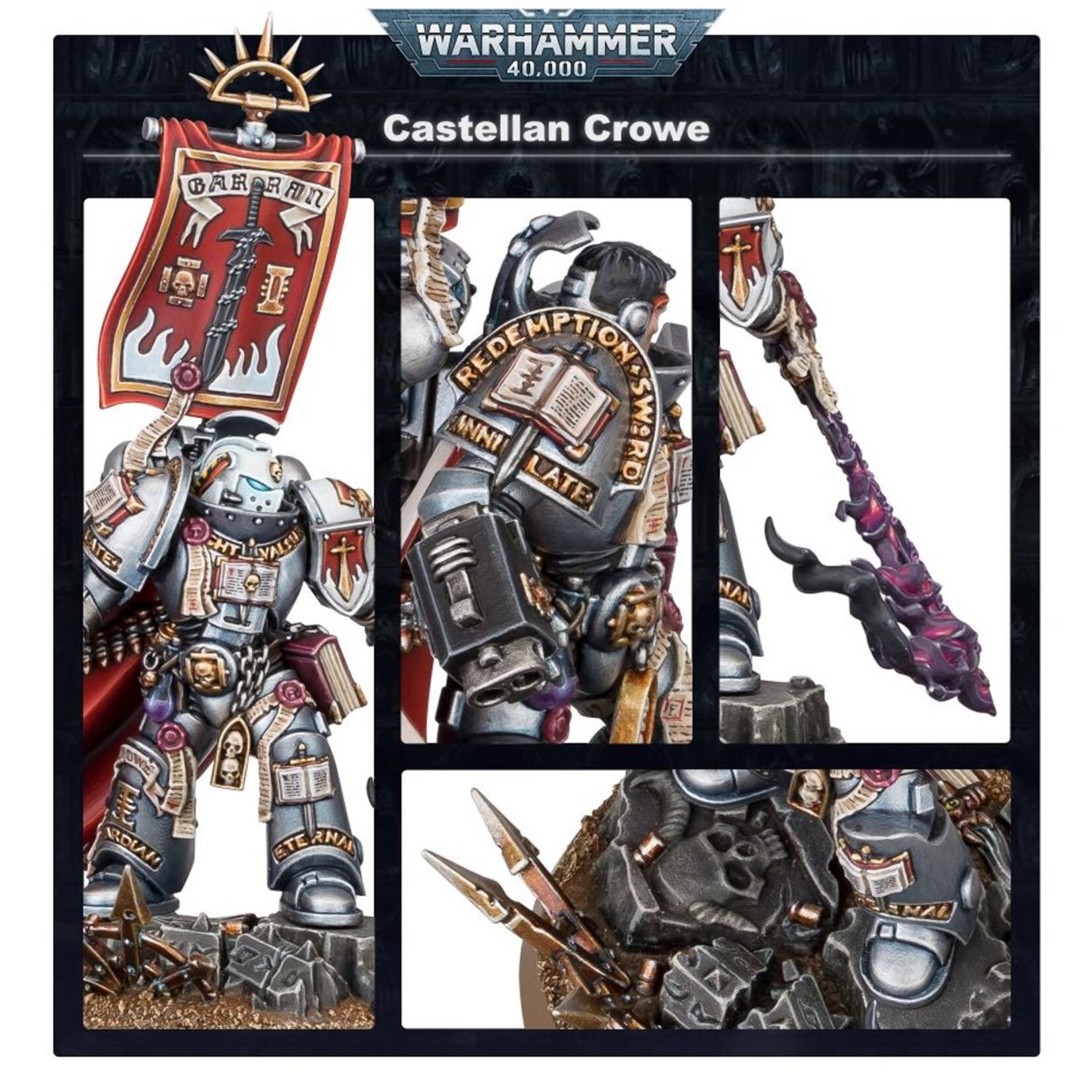 Warhammer: 40.000 Grey Knights: Castellan Crowe