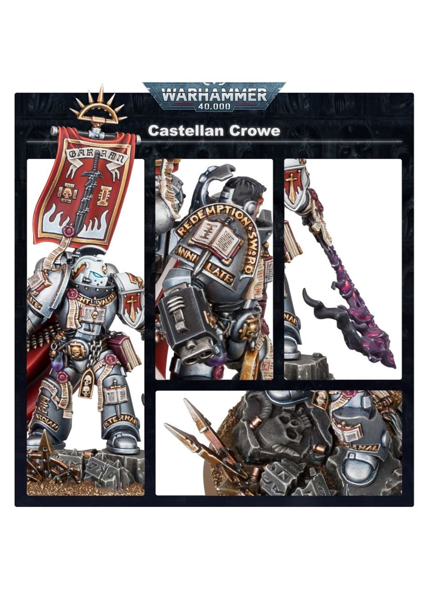 Warhammer: 40.000 Grey Knights: Castellan Crowe