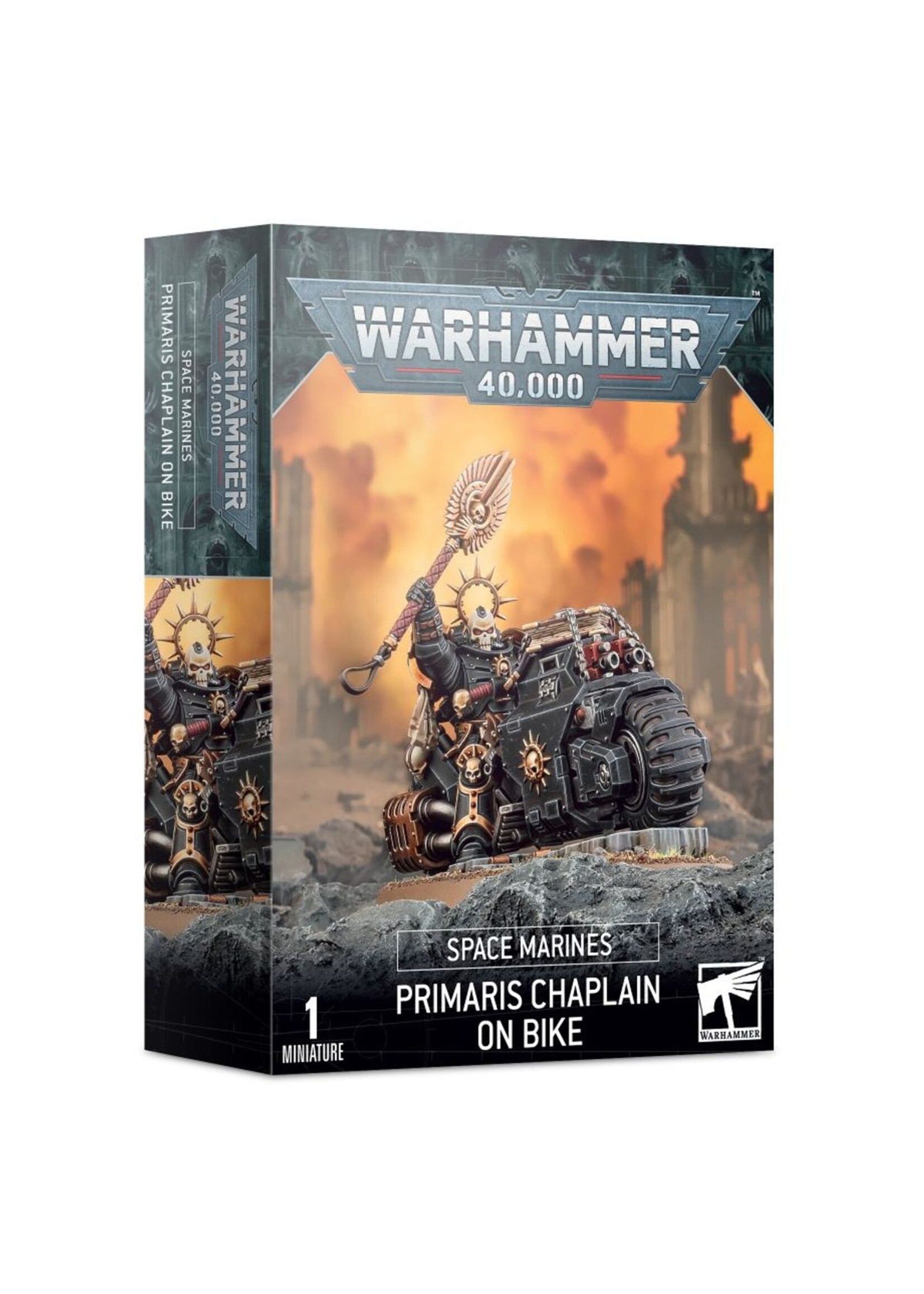 Warhammer: 40.000 Space Marines: Primaris Chaplain on Bike