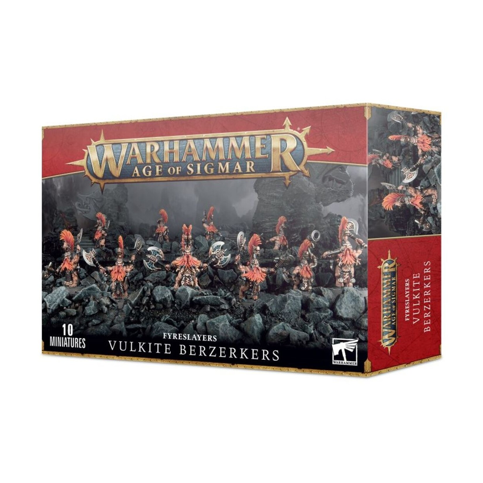 Warhammer: age of sigmar Fyreslayers: Vulkite Berzerkers