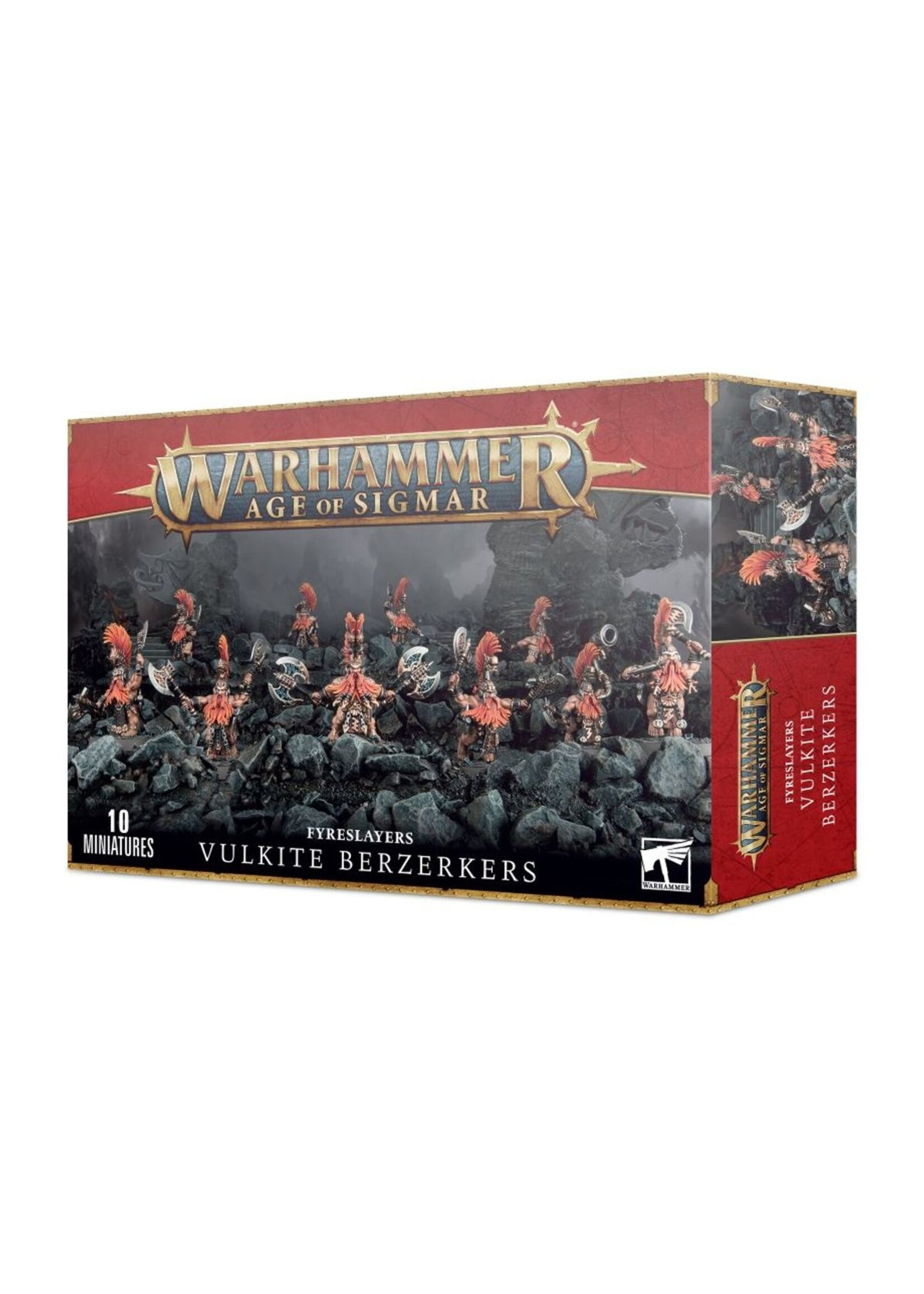 Warhammer: age of sigmar Fyreslayers: Vulkite Berzerkers