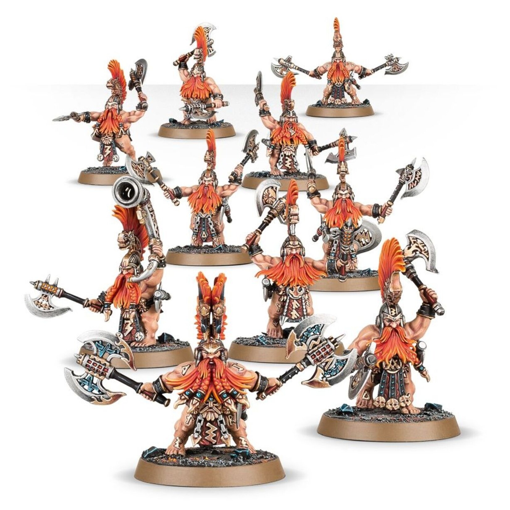 Warhammer: age of sigmar Fyreslayers: Vulkite Berzerkers