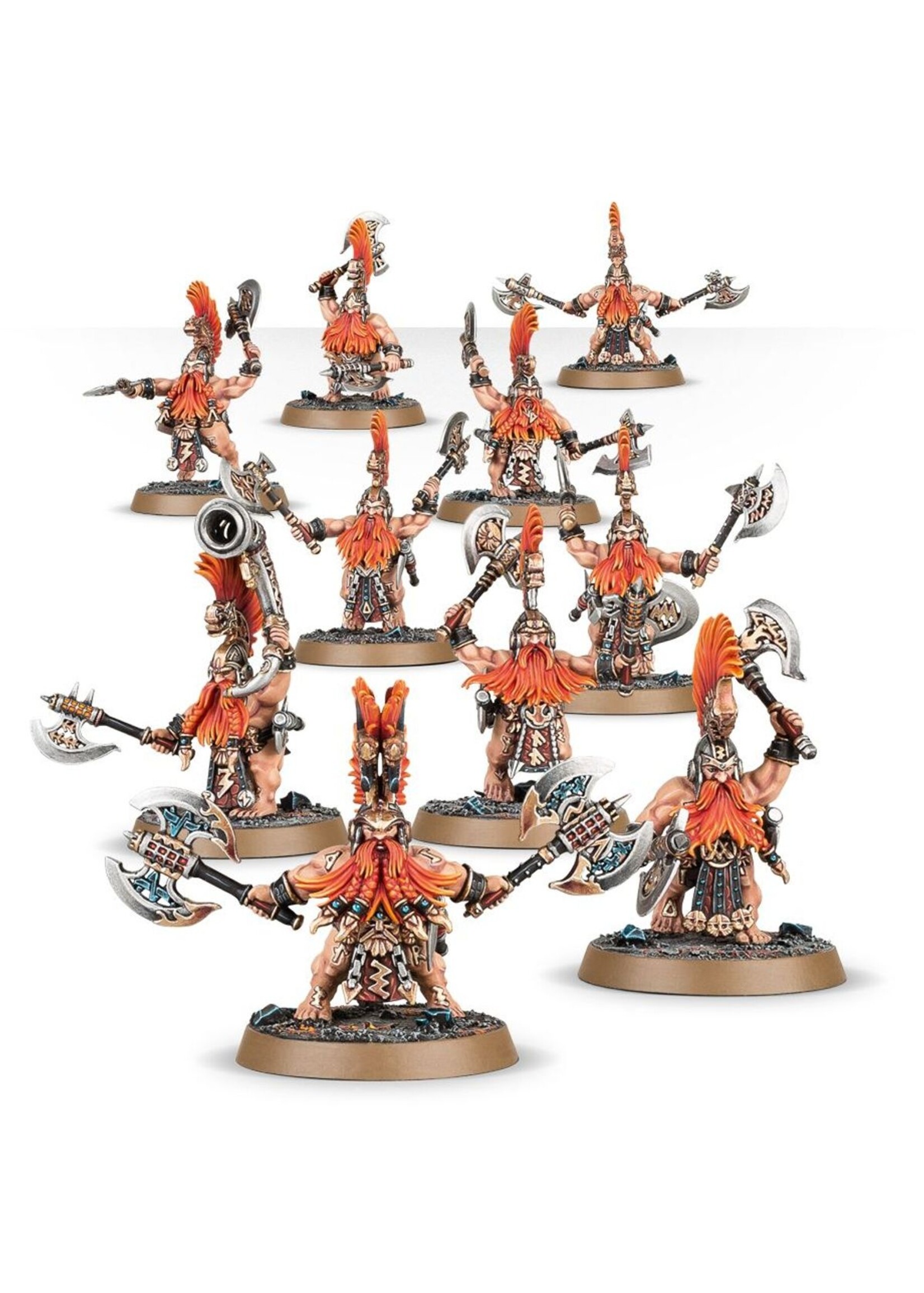 Warhammer: age of sigmar Fyreslayers: Vulkite Berzerkers