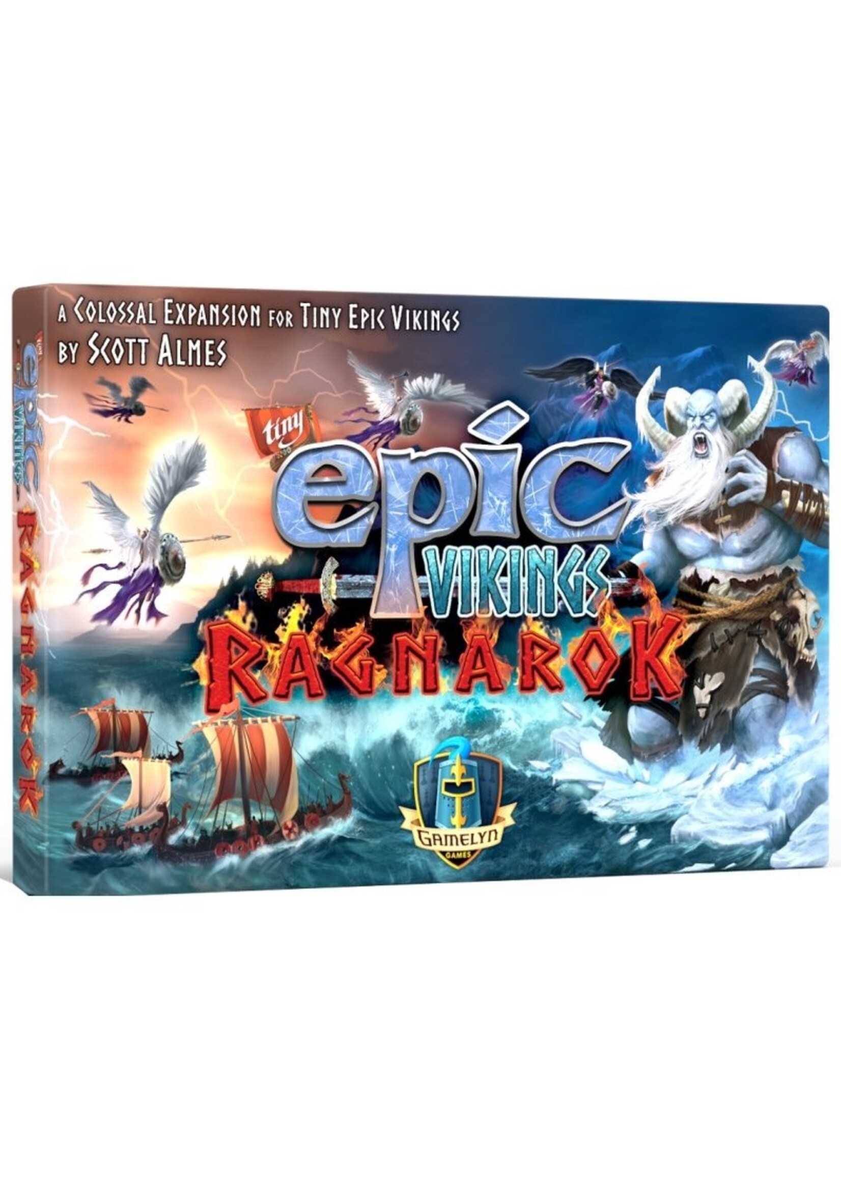 Gamelyn Games Tiny Epic Vikings Ragnarok Expansion - Boardgame - Eng