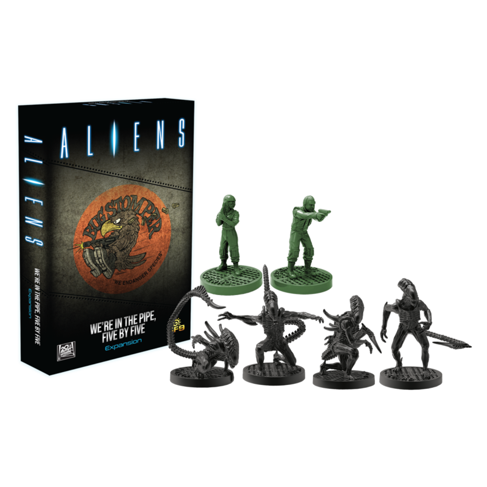 Gale Force Nine, LLC Aliens Five by Five Expansion - EN