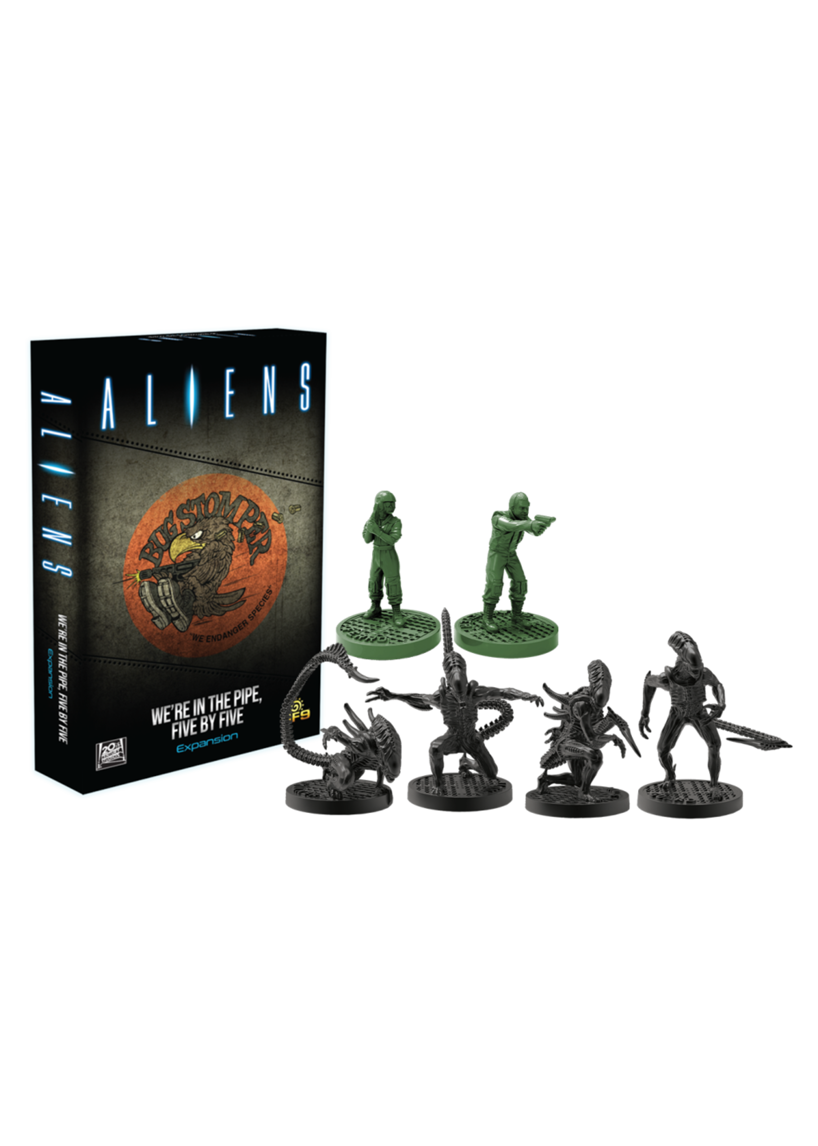 Gale Force Nine, LLC Aliens Five by Five Expansion - EN