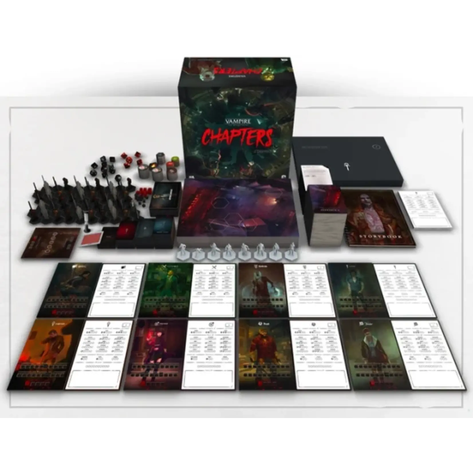 Nice Game Publishing Vampire: The Masquerade – CHAPTERS - Boardgame - Eng