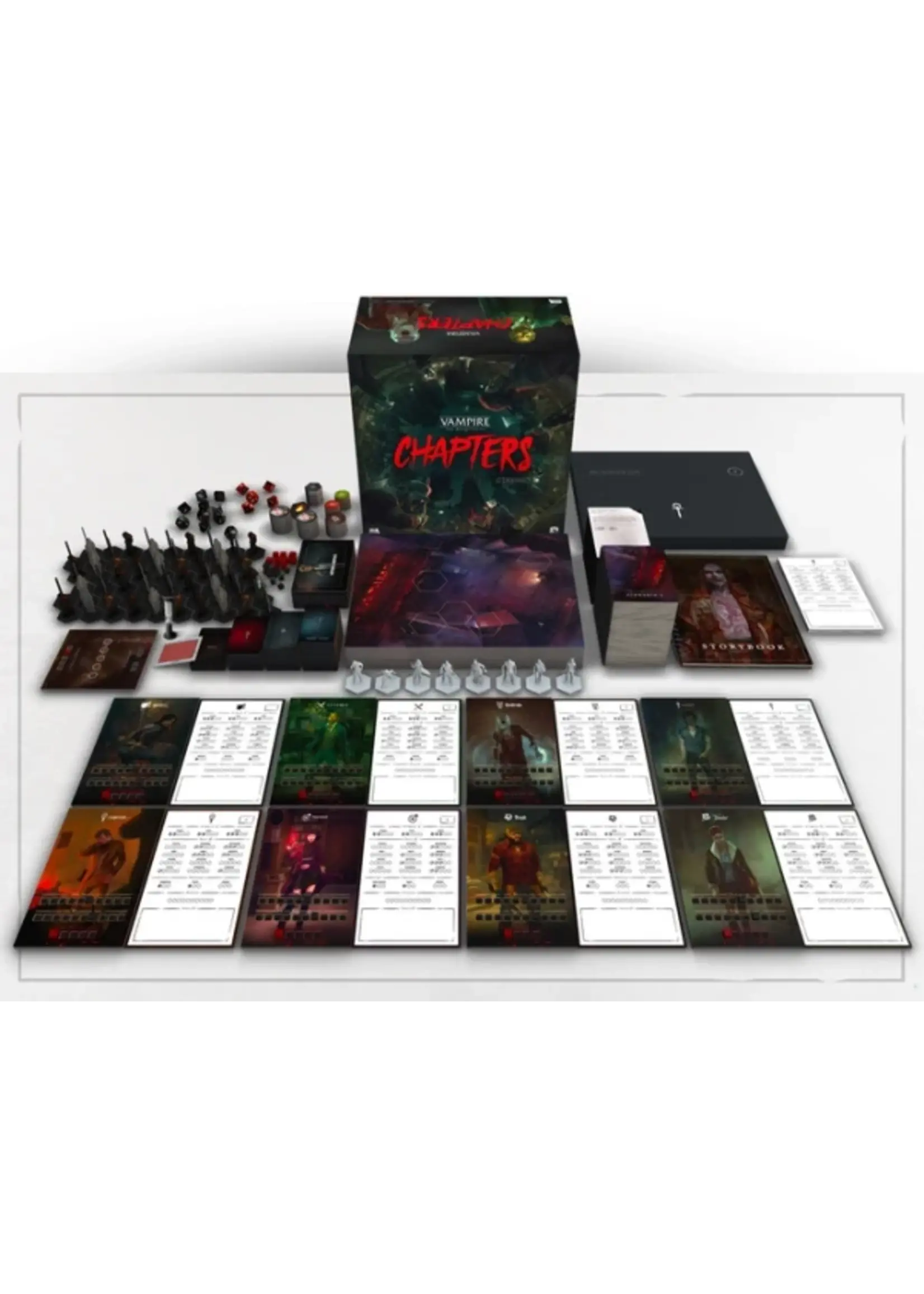 Nice Game Publishing Vampire: The Masquerade – CHAPTERS - Boardgame - Eng