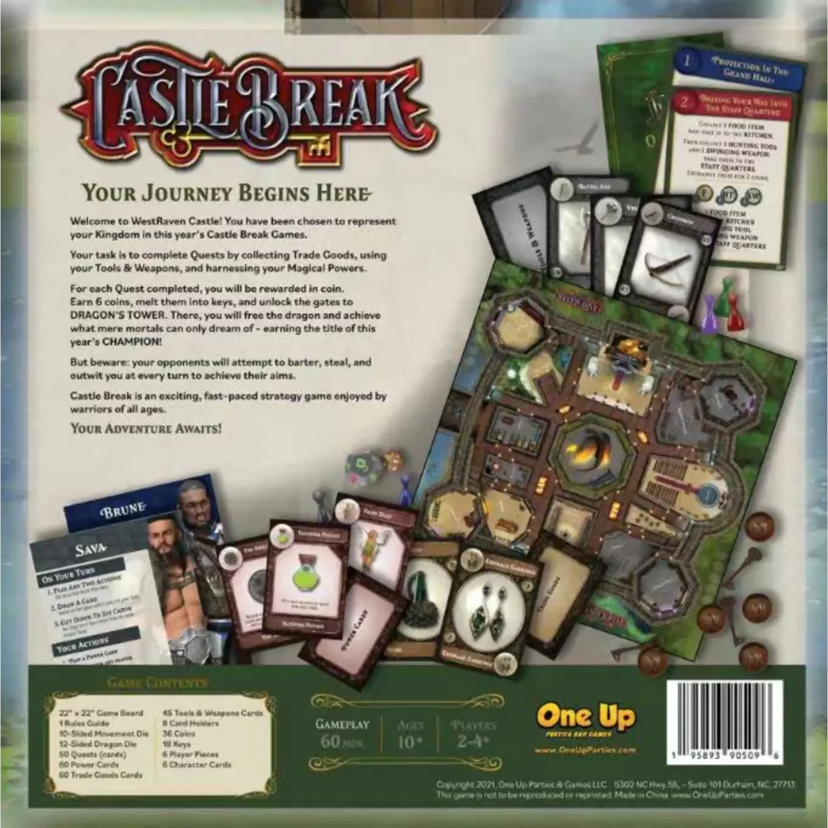 One Up Parties and Games Castle Break - Boardgame - Eng