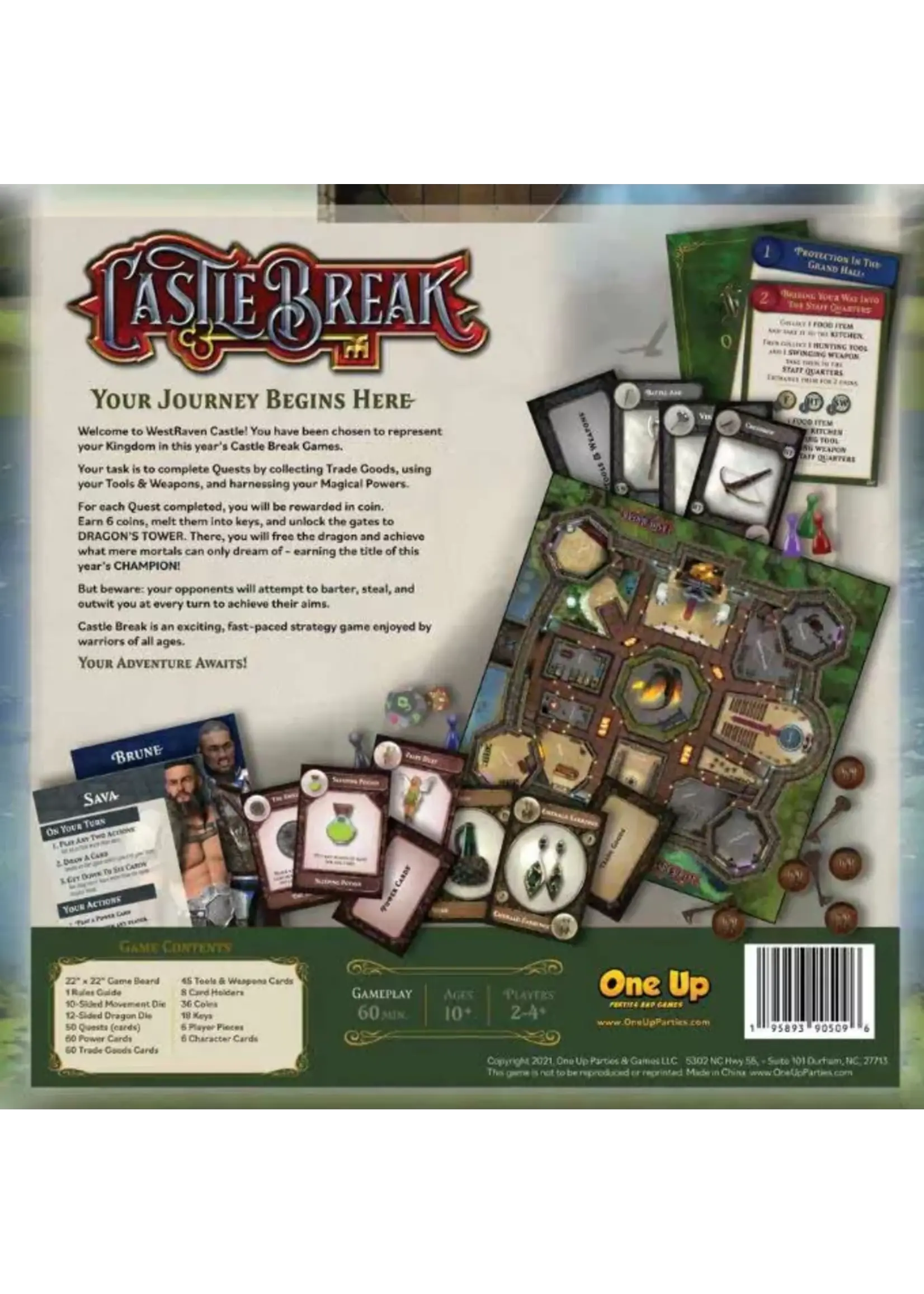 One Up Parties and Games Castle Break - Boardgame - Eng