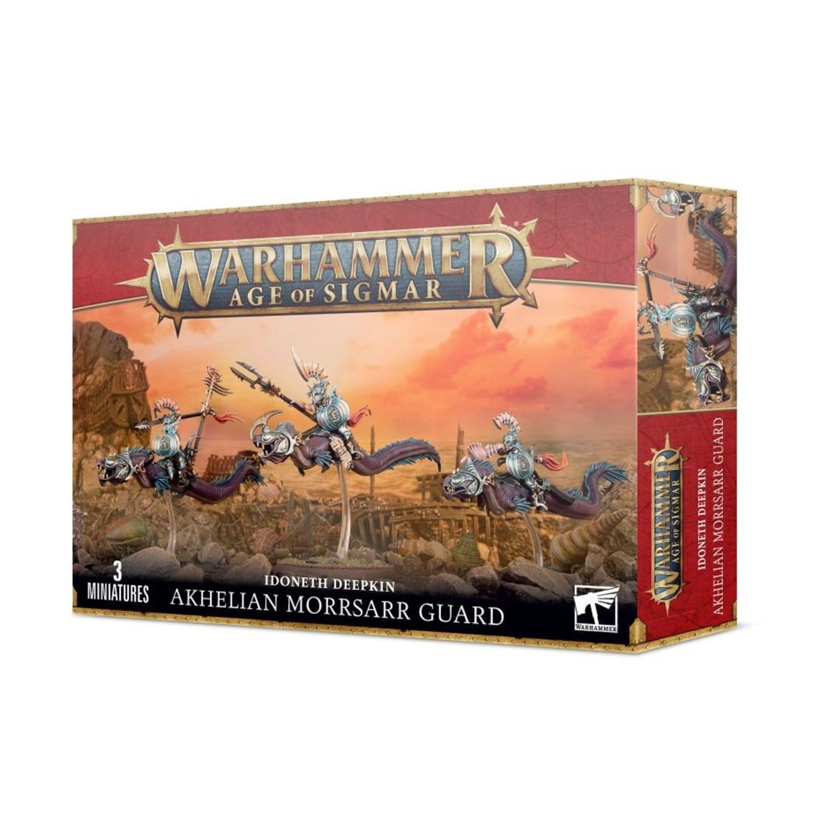 Warhammer: age of sigmar Idoneth Deepkin: Akhelian Morrsarr Guard/ Ishlaen Guard