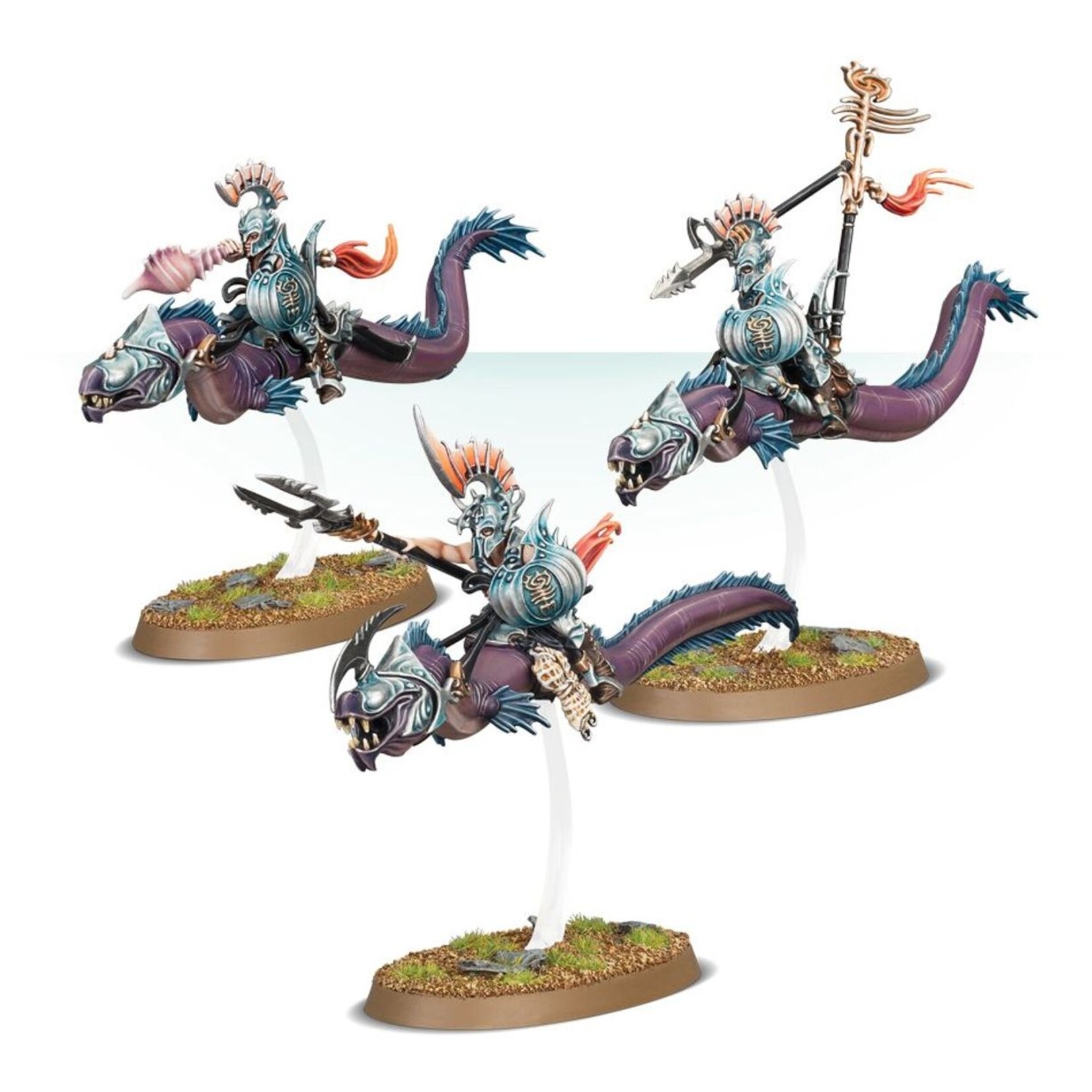 Warhammer: age of sigmar Idoneth Deepkin: Akhelian Morrsarr Guard/ Ishlaen Guard