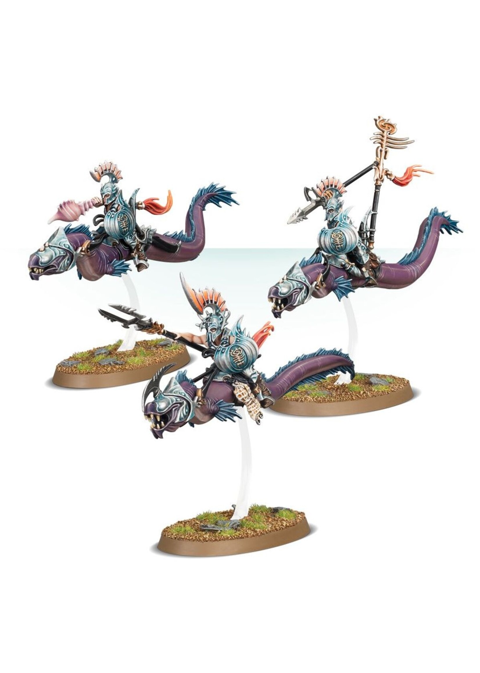 Warhammer: age of sigmar Idoneth Deepkin: Akhelian Morrsarr Guard/ Ishlaen Guard
