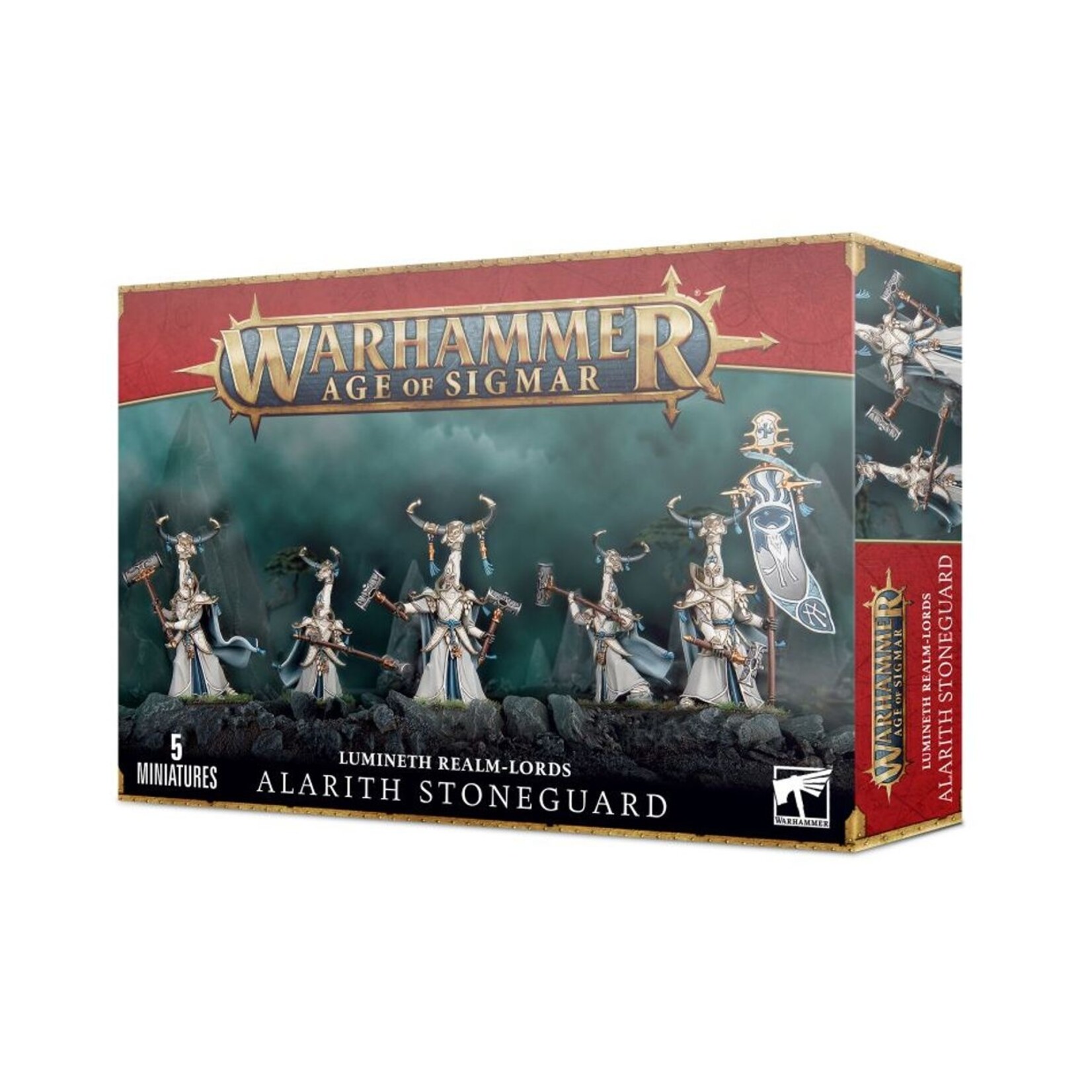 Warhammer: age of sigmar Lumineth Realm-Lords: Alarith Stoneguard