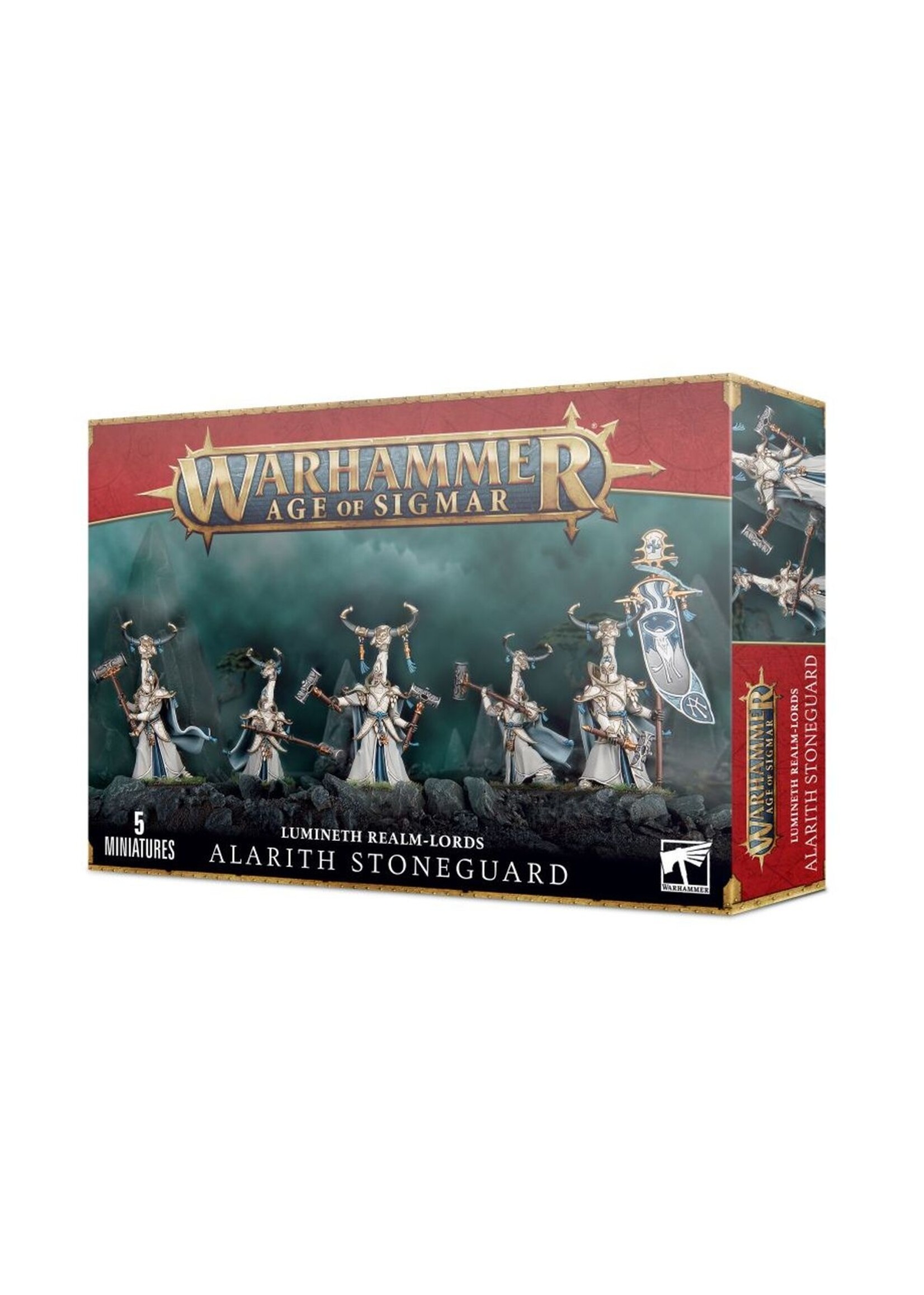Warhammer: age of sigmar Lumineth Realm-Lords: Alarith Stoneguard