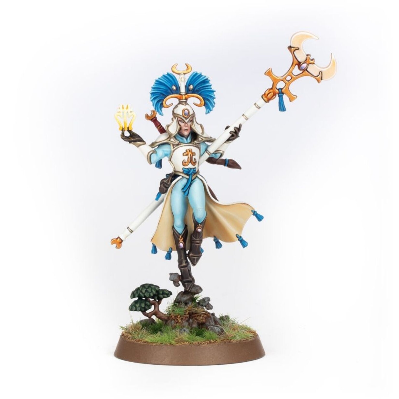 Warhammer: age of sigmar Lumineth Realm-Lords: Scinari Enlightener