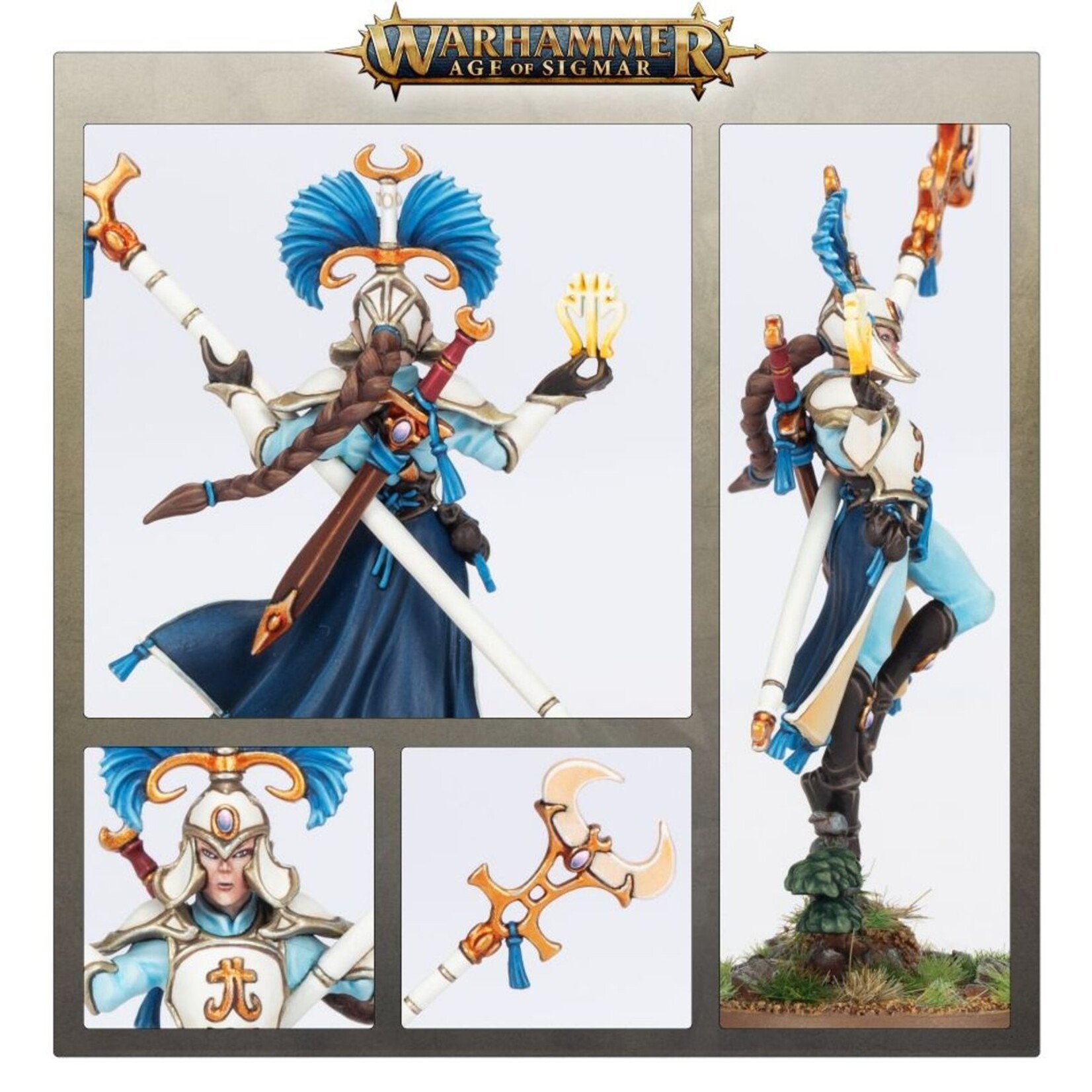 Warhammer: age of sigmar Lumineth Realm-Lords: Scinari Enlightener