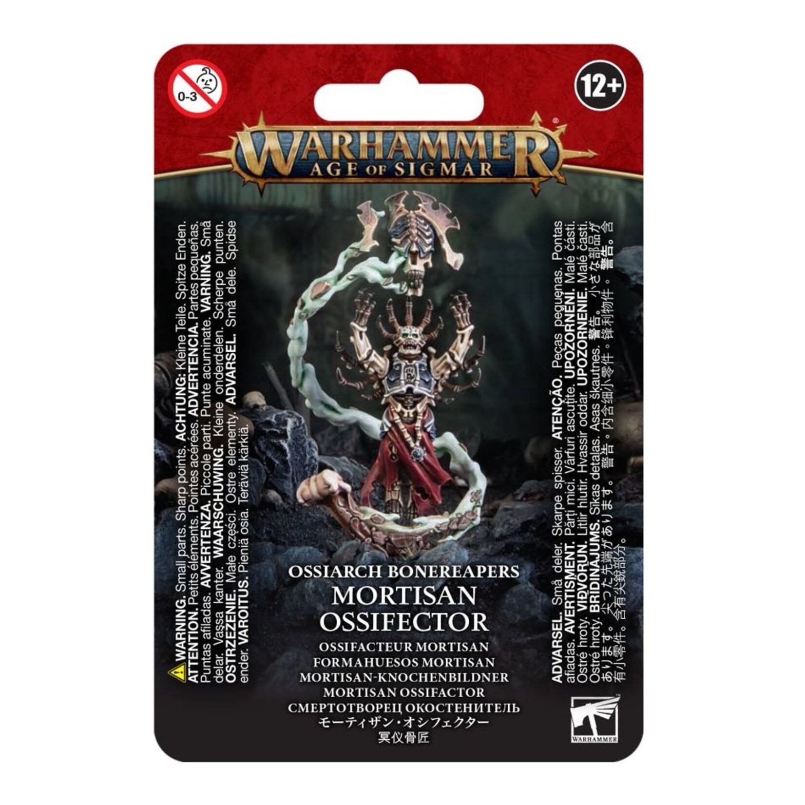 Warhammer: age of sigmar Ossiarch Bonereapers: Mortisan Ossifector