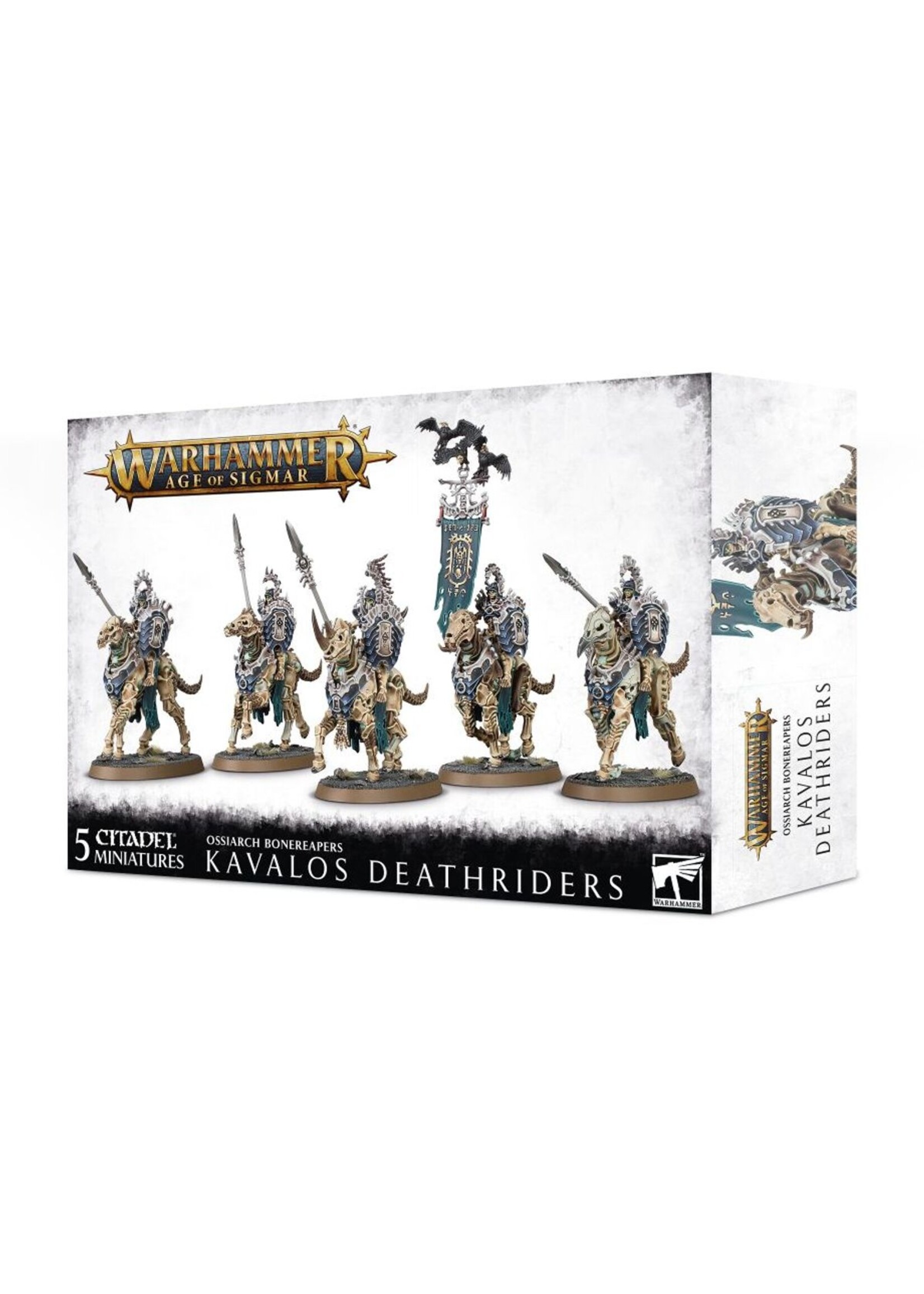 Warhammer: age of sigmar Ossiarch Bonereapers: Kavalos Deathriders