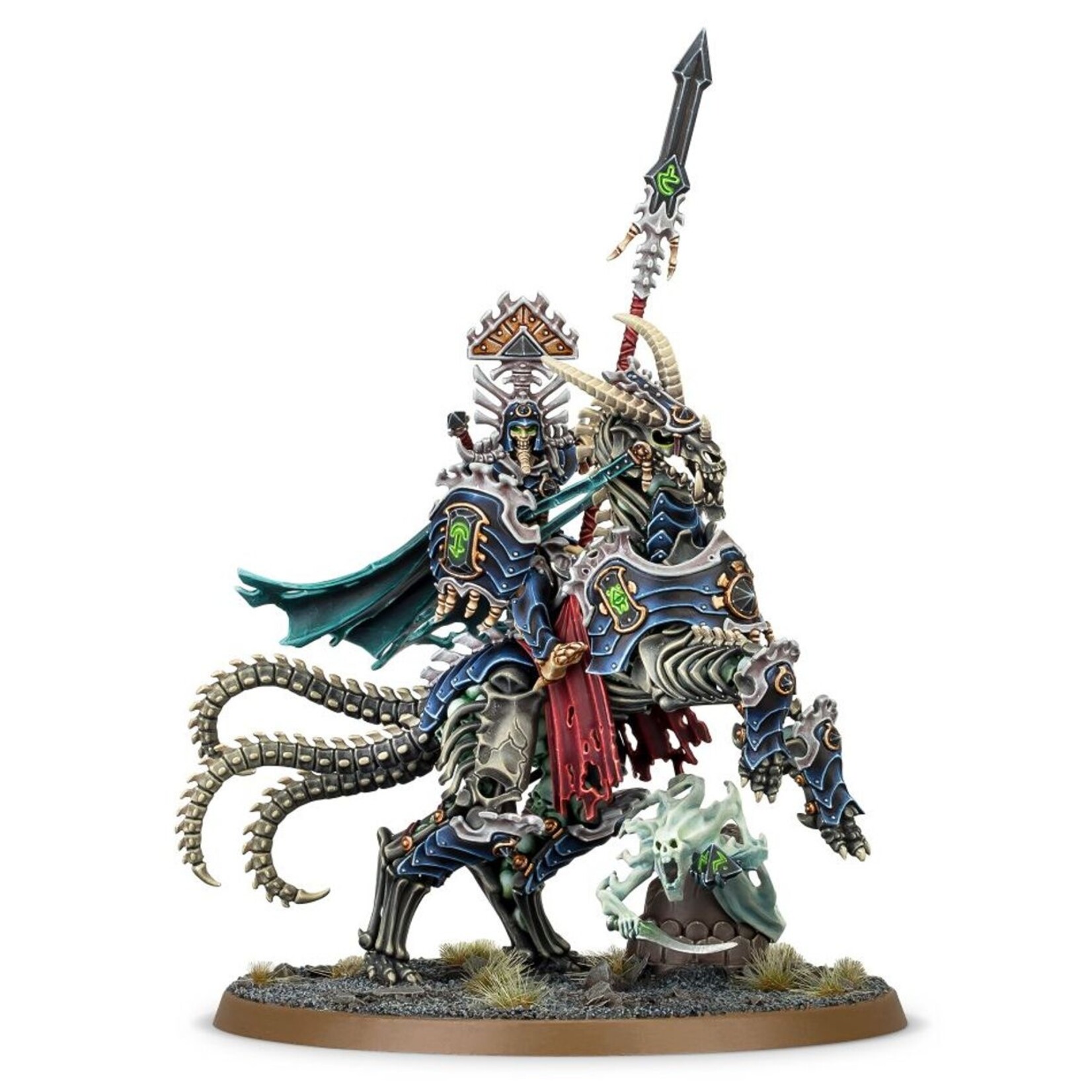 Warhammer: age of sigmar Ossiarch Bonereapers: Arch-Kavalos Zandtos