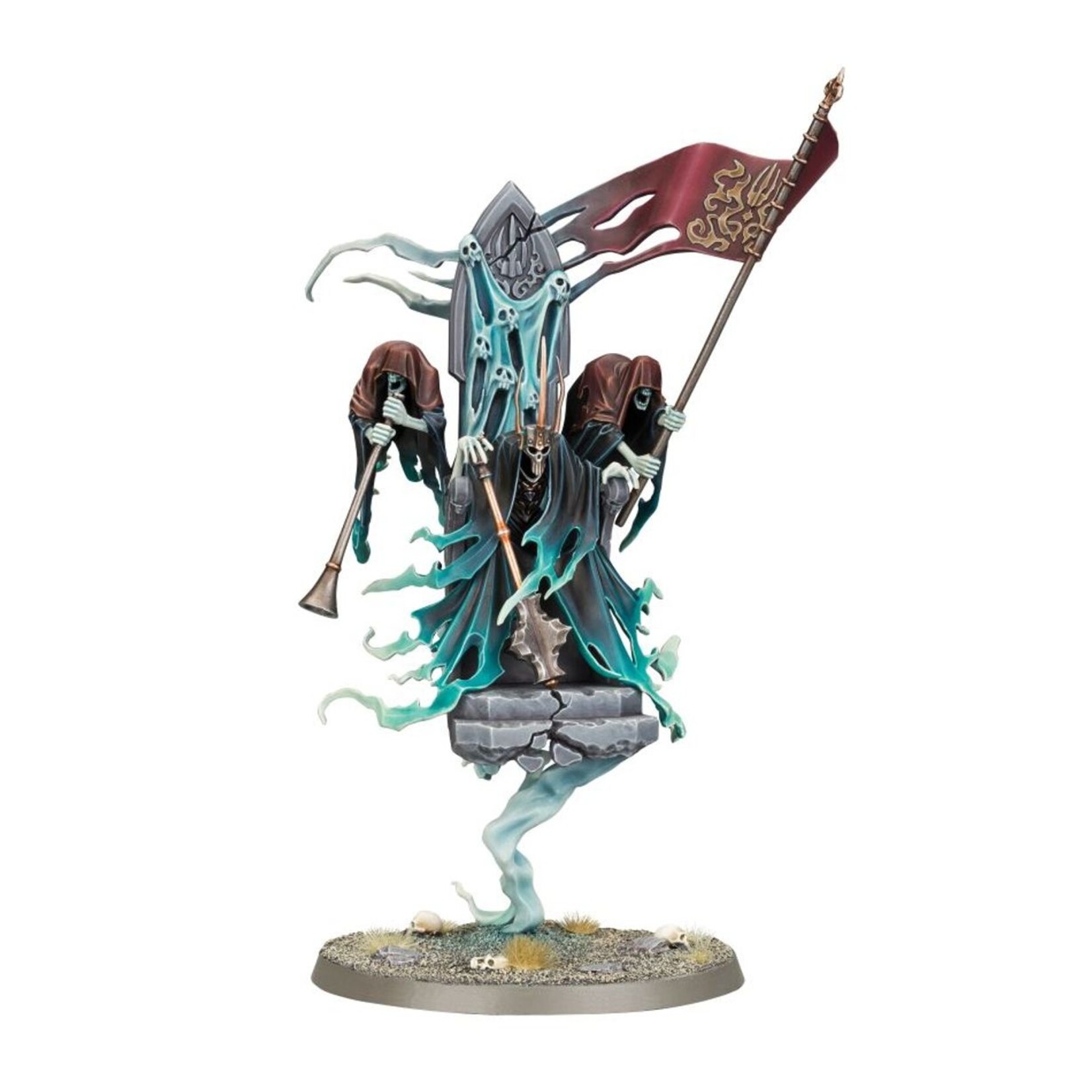 Warhammer: age of sigmar Nighthaunt: Kurdoss Valentian, the Craven King