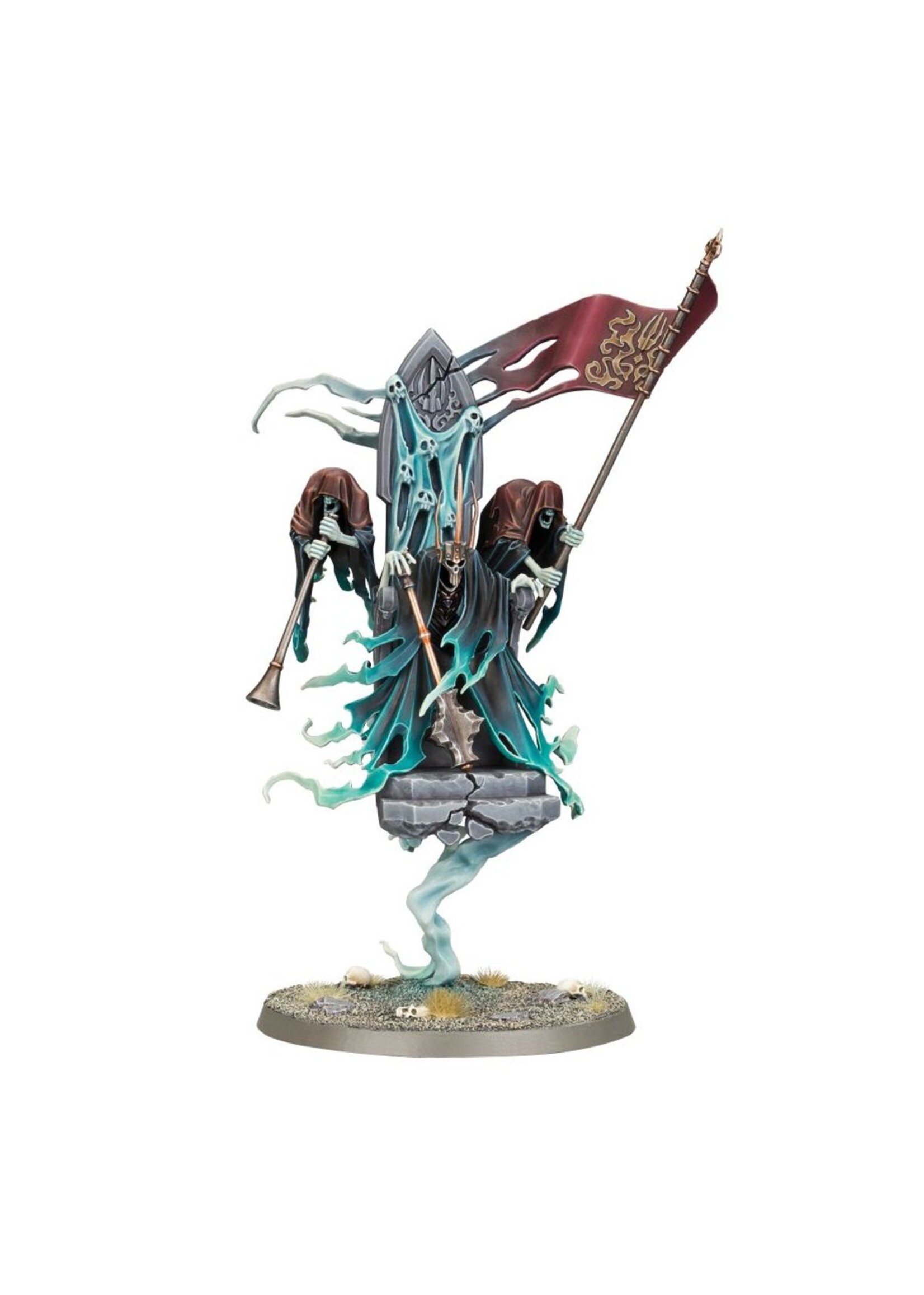 Warhammer: age of sigmar Nighthaunt: Kurdoss Valentian, the Craven King