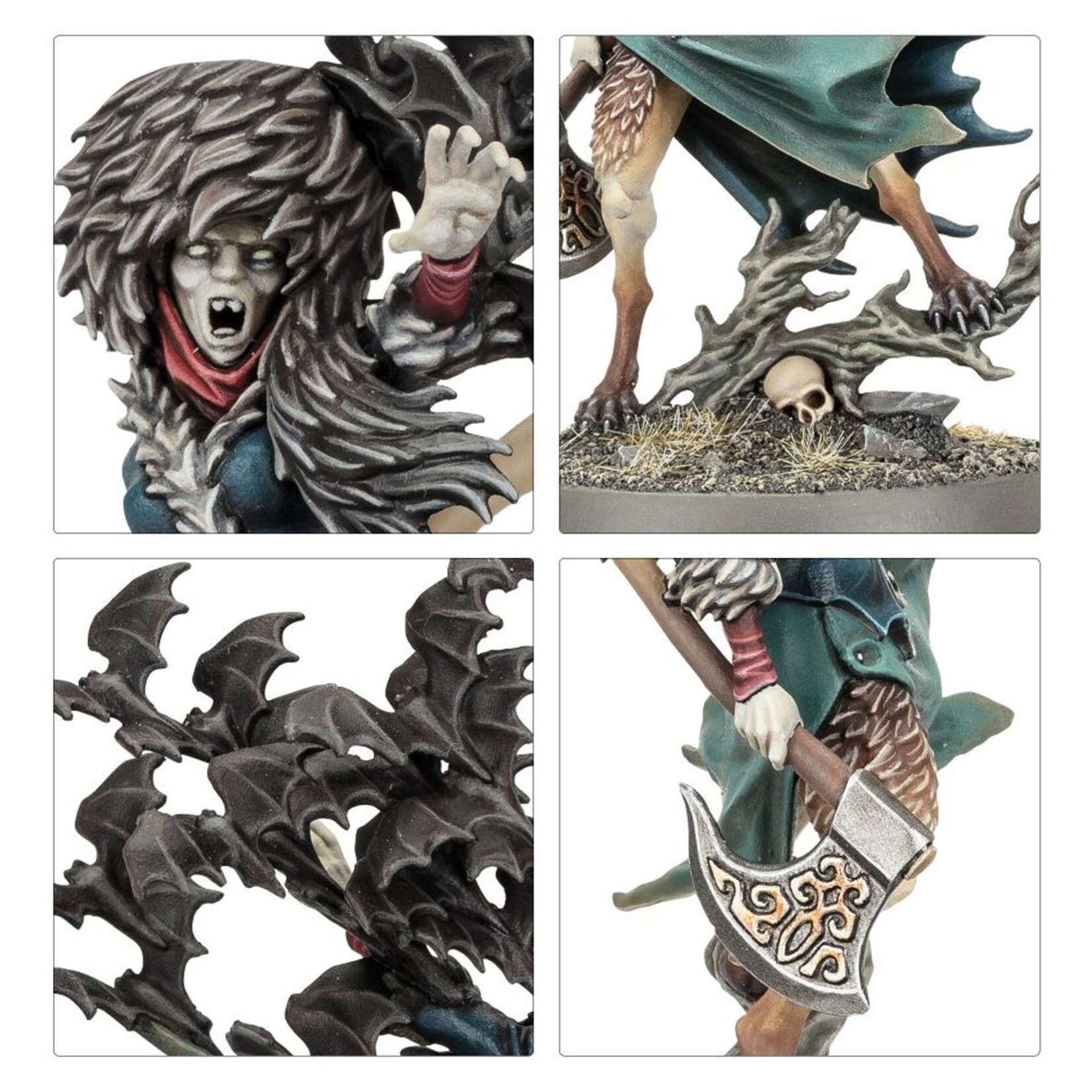 Warhammer: age of sigmar Soulblight Gravelords: Ivya Volga, the Outcast