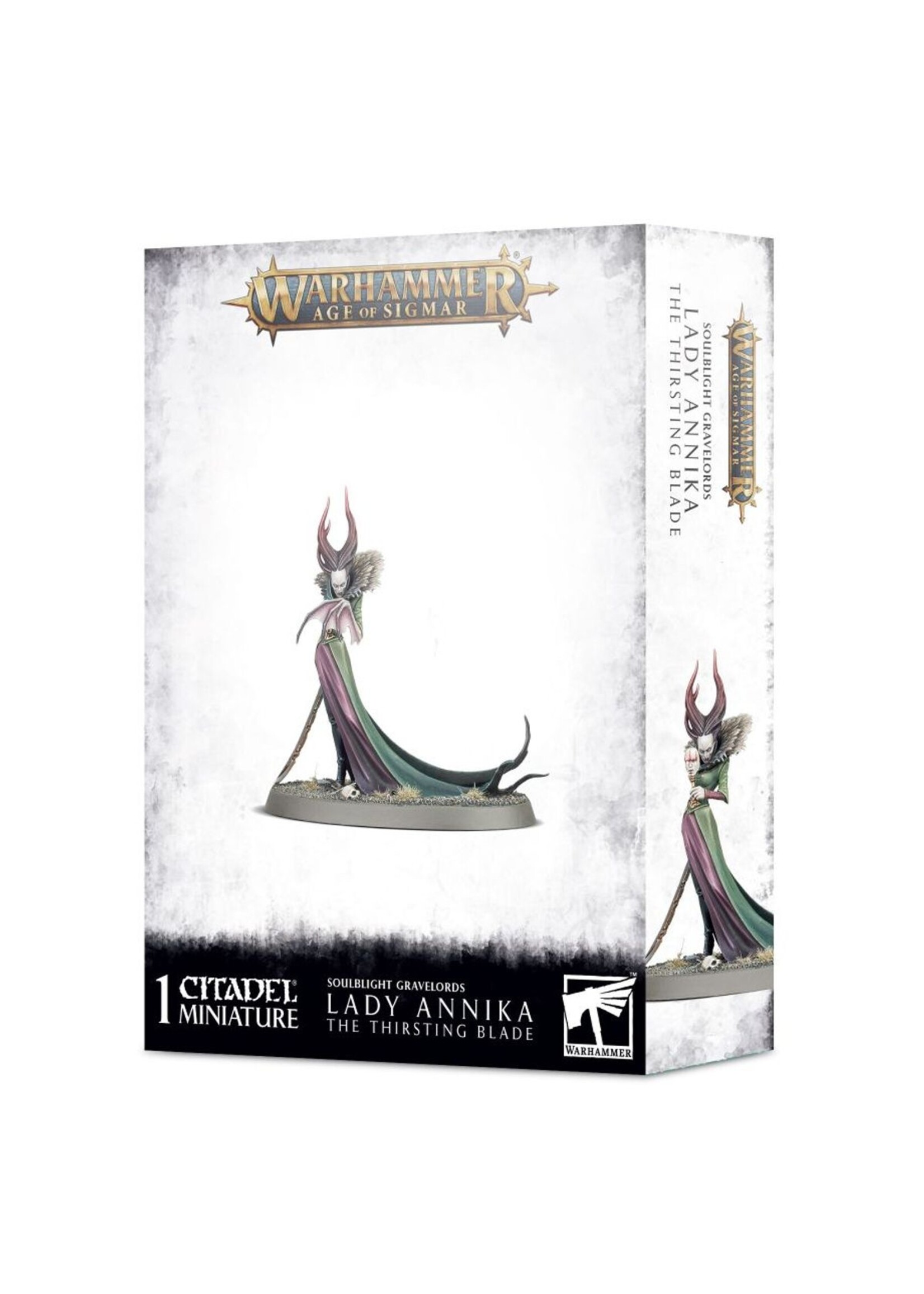 Warhammer: age of sigmar Soulblight Gravelords: Lady Annika, the Thirsting Blade