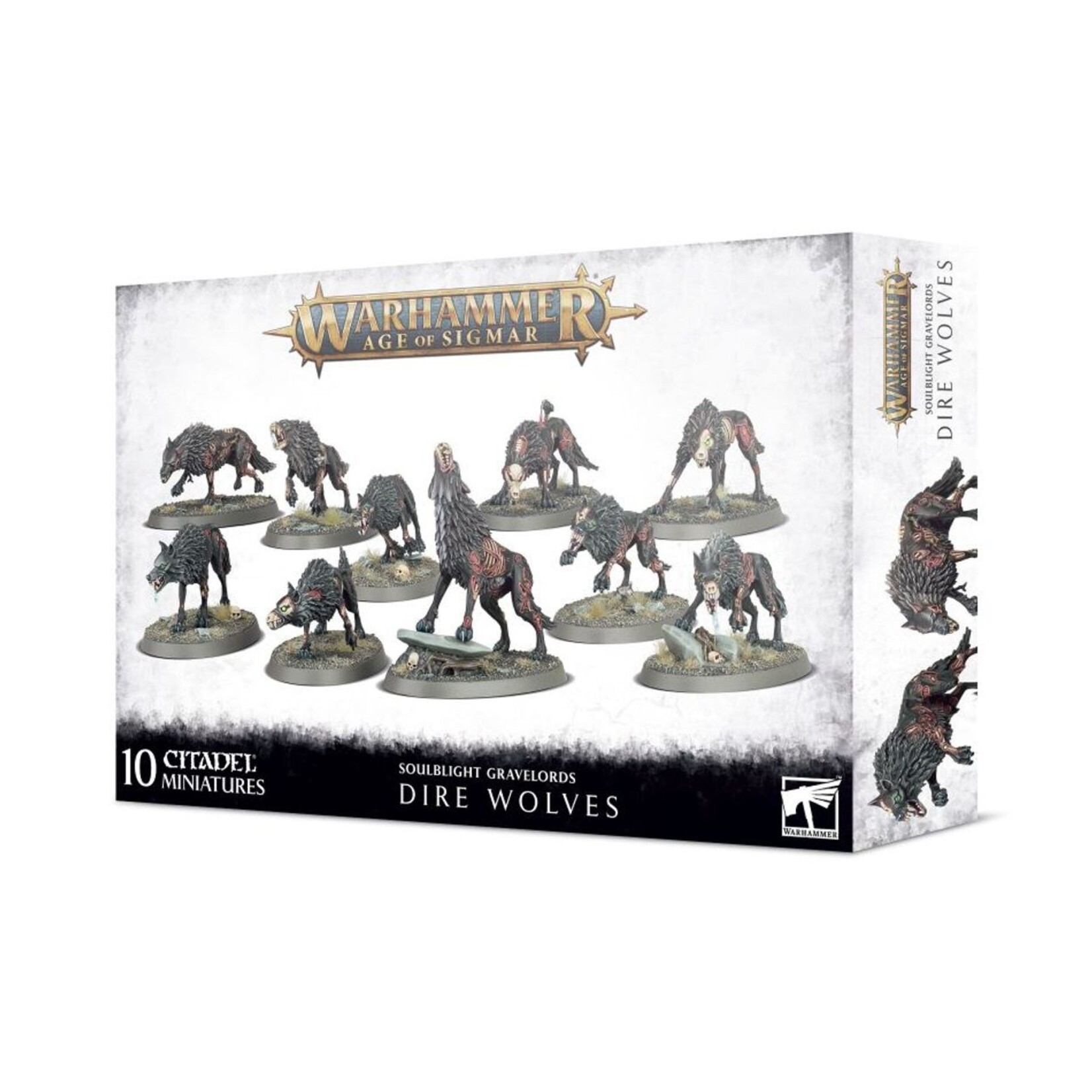 Warhammer: age of sigmar Soulblight Gravelords: Dire Wolves