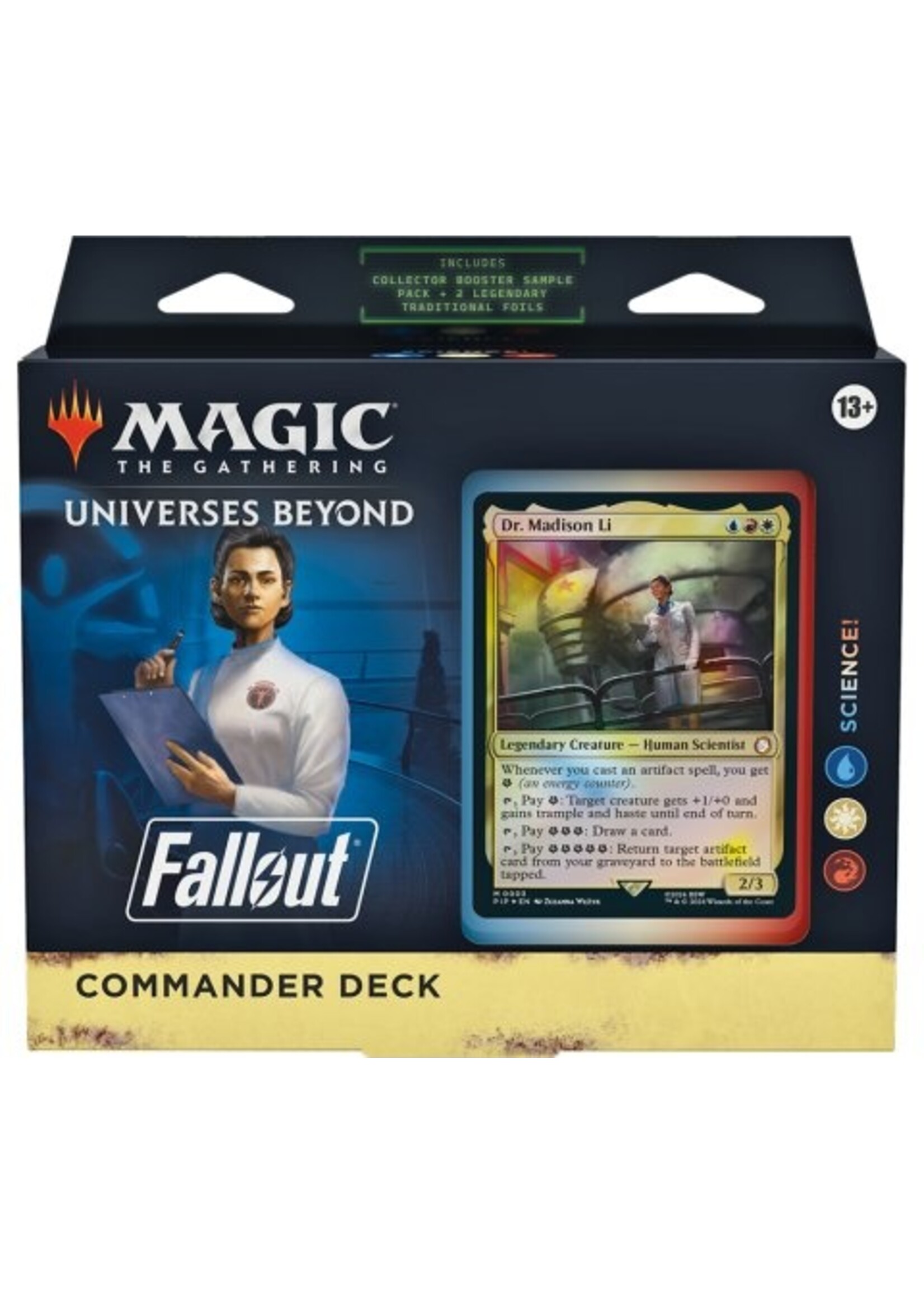 Magic the gathering Universes Beyond: Fallout: "Science!" Commander deck