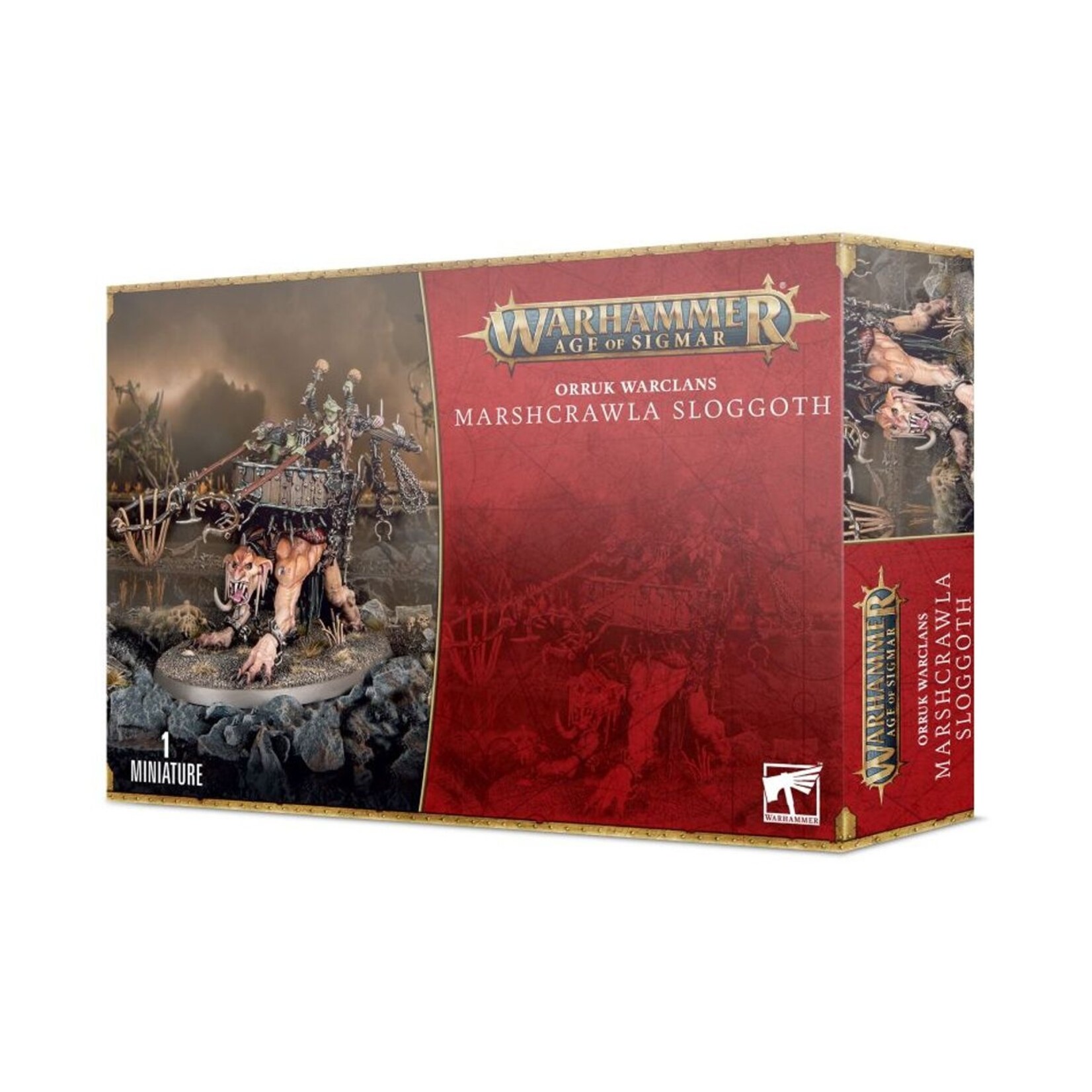 Warhammer: age of sigmar Orruk Warclans: Marschcrawla Sloggoth