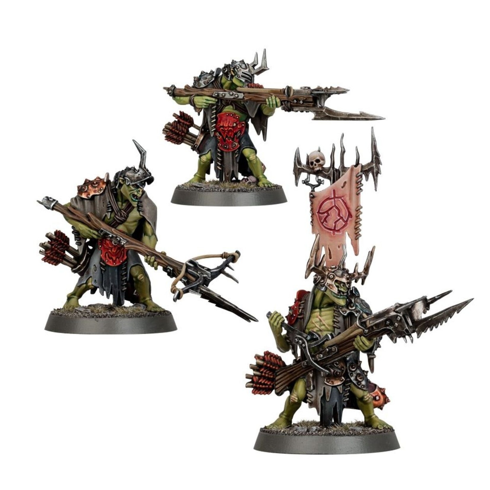 Warhammer: age of sigmar Orruk Warclans: Man-Skewer Boltboyz