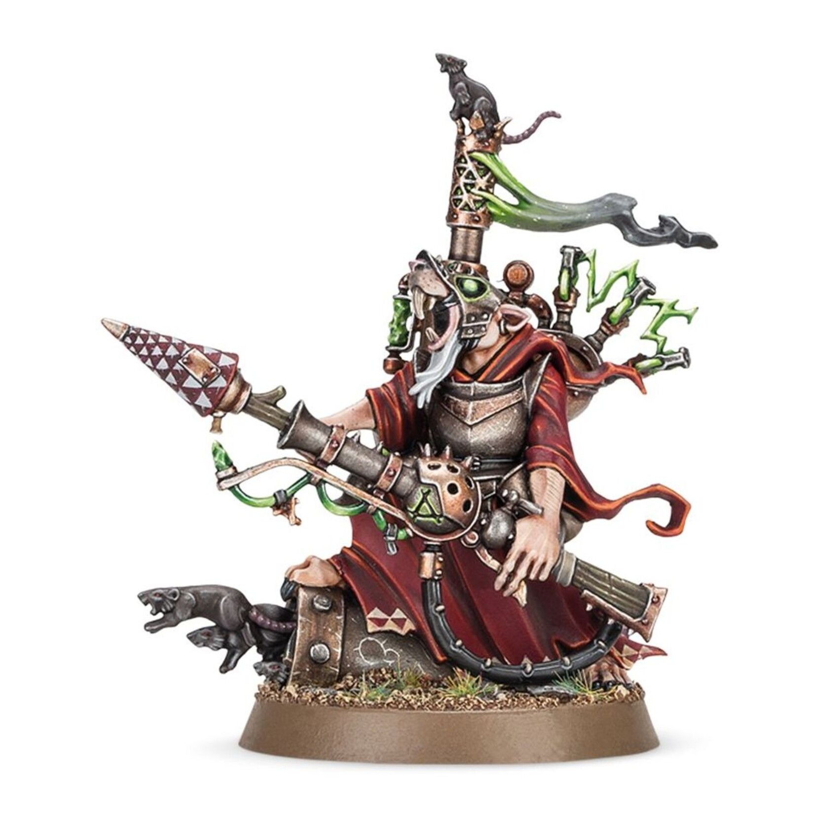Warhammer: age of sigmar Skaven: Warlock Bombardier
