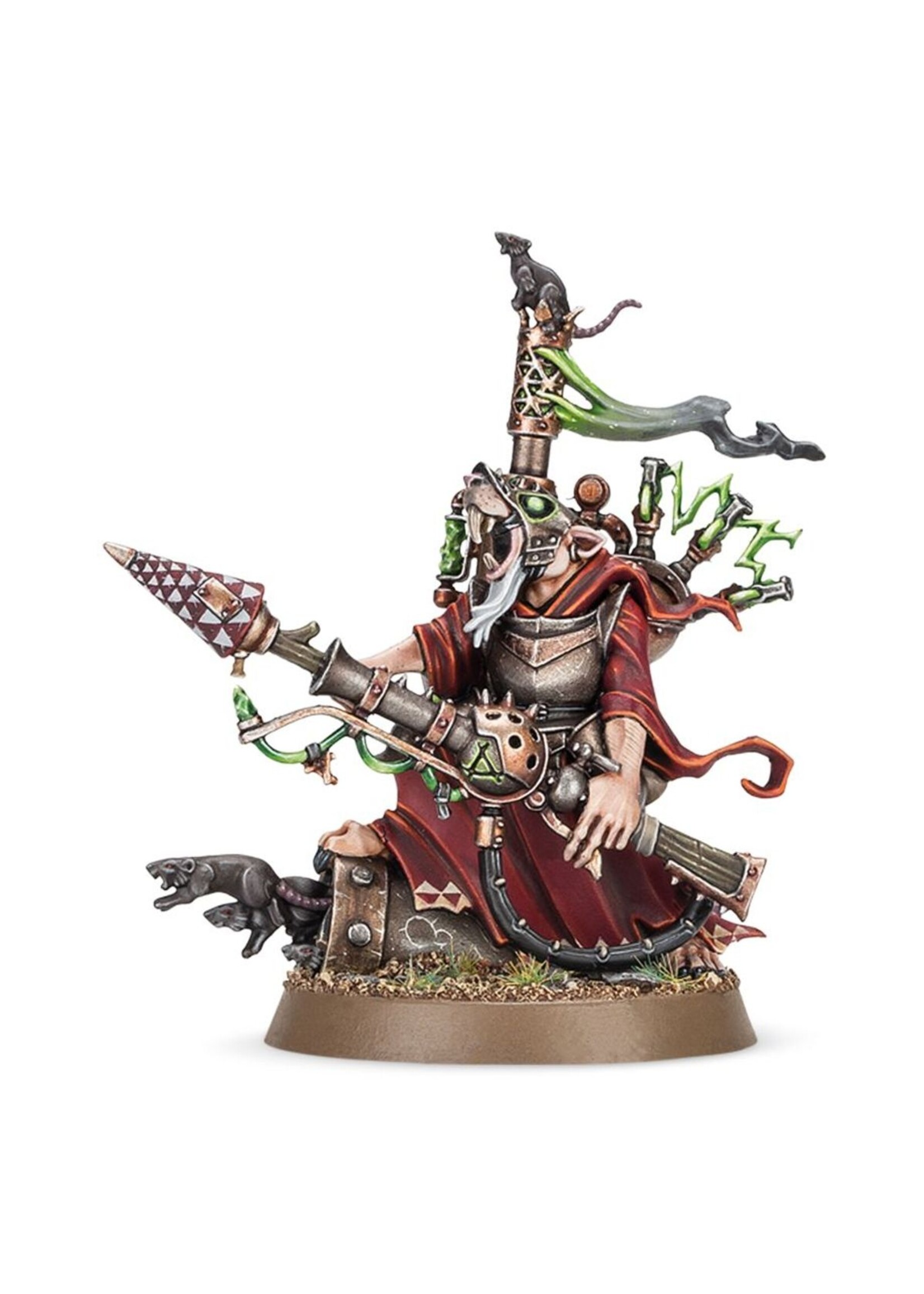 Warhammer: age of sigmar Skaven: Warlock Bombardier